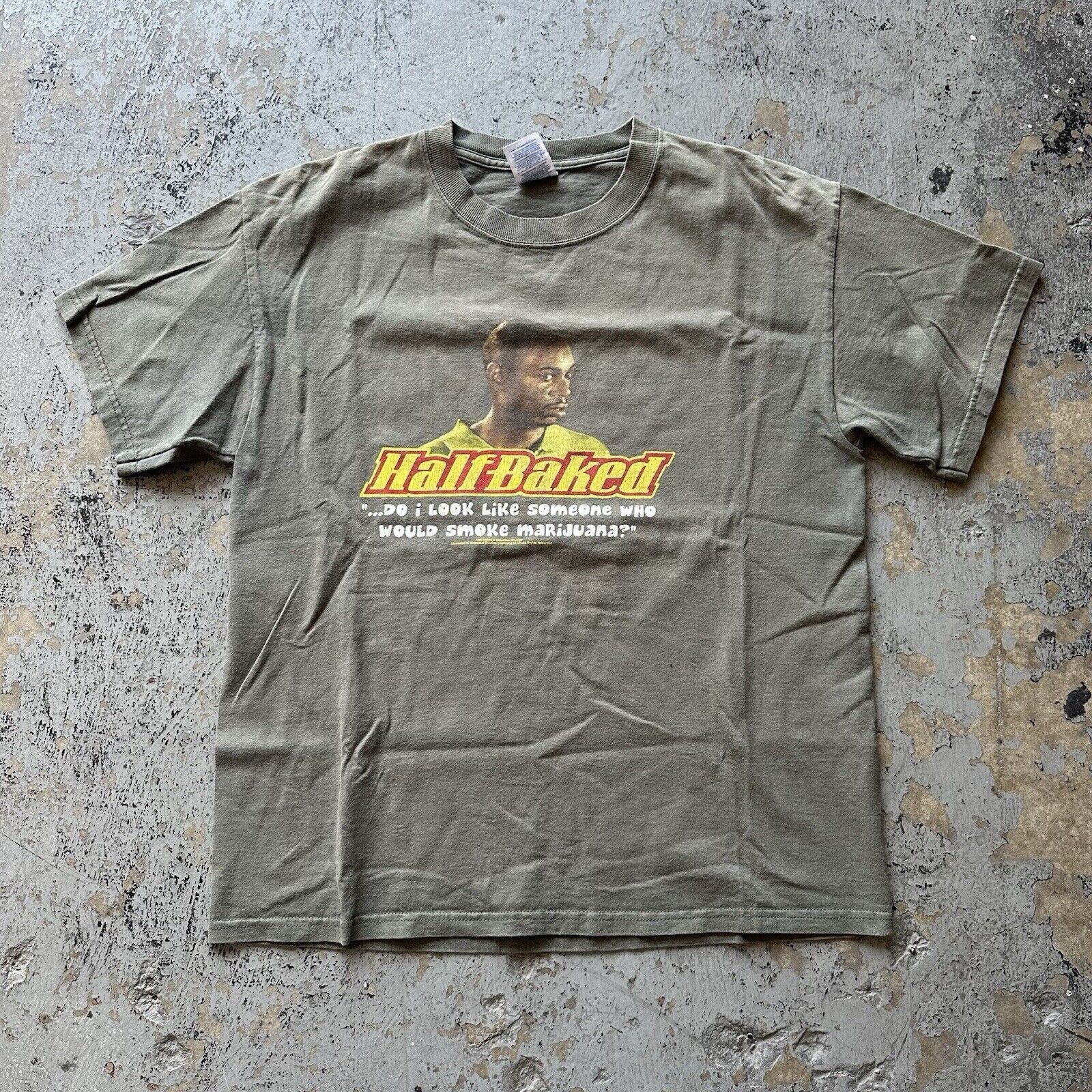 Vintage Vintage Half Baked Dave Chappell Smoke Weed Marijuana Tee Size US M / EU 48-50 / 2 - 2 Thumbnail