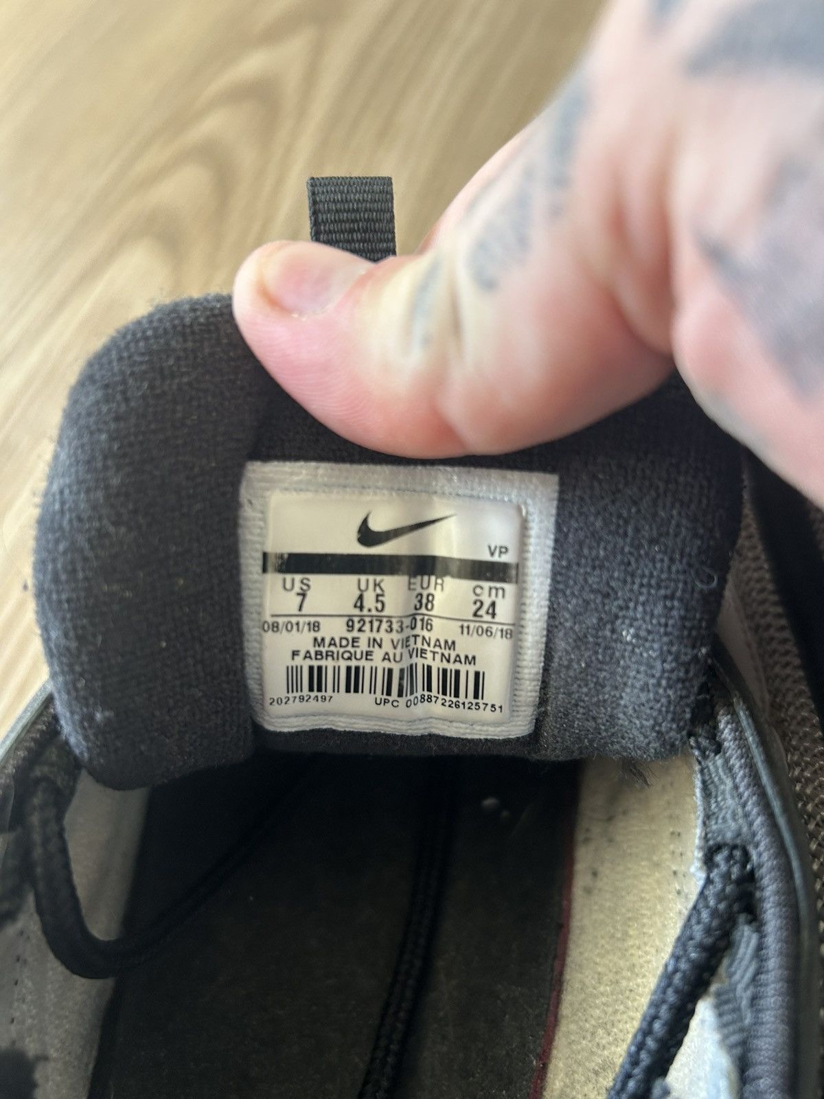 Nike Nike Airmax 97 black white Size US 7 / IT 37 - 7 Thumbnail