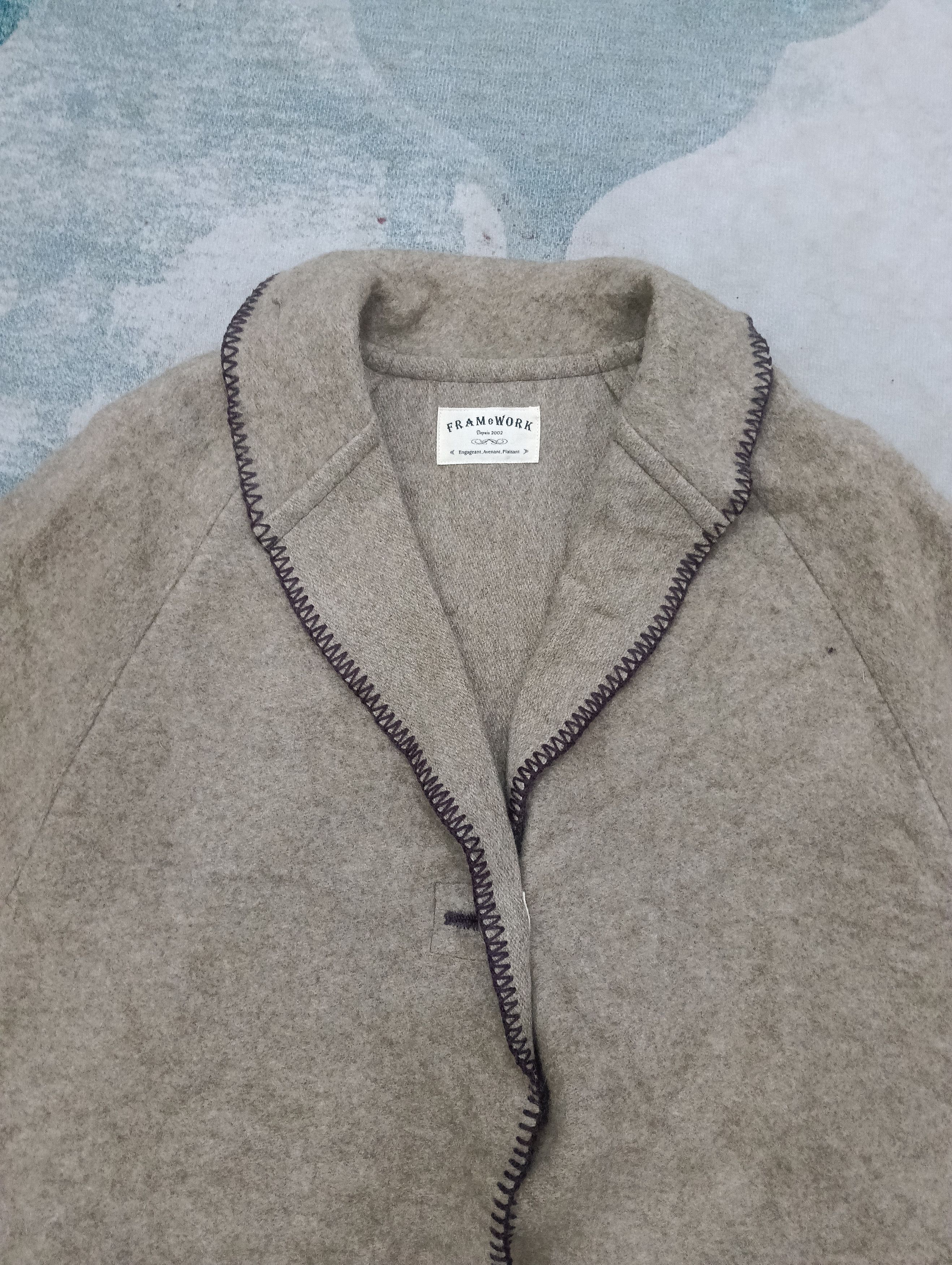 14th Addiction × Japanese Brand × Le Grande Bleu (L.G.B.) FRAMeWORK Japan Cropped Like Batwing Size XL / US 12-14 / IT 48-50 - 5 Thumbnail