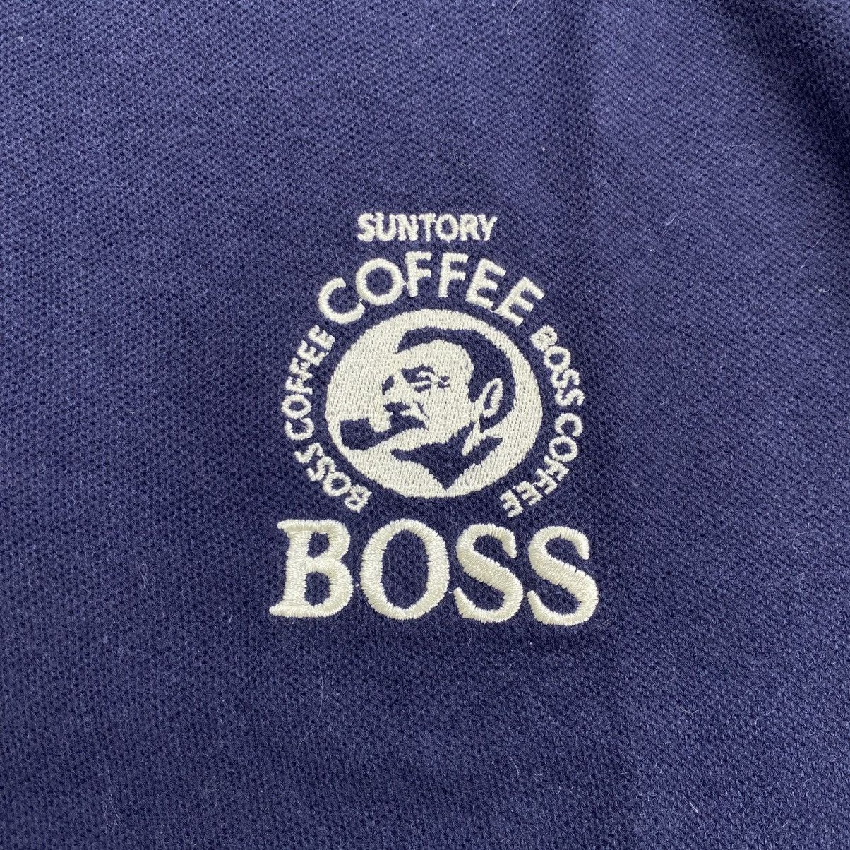 Japanese Brand 1990s Vintage Suntory Coffee Boss Embroidered Polo Shirt Size US XL / EU 56 / 4 - 5 Thumbnail