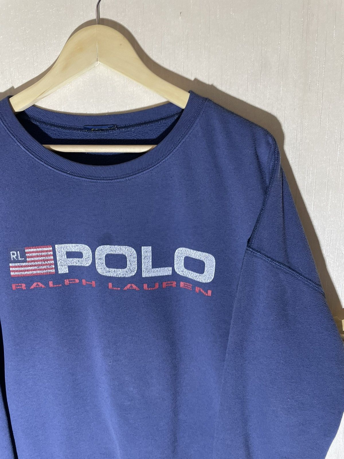 Polo Ralph Lauren × Vintage Polo Ralph Lauren USA vintage sweatshirt Size XL / US 12-14 / IT 48-50 - 2 Thumbnail