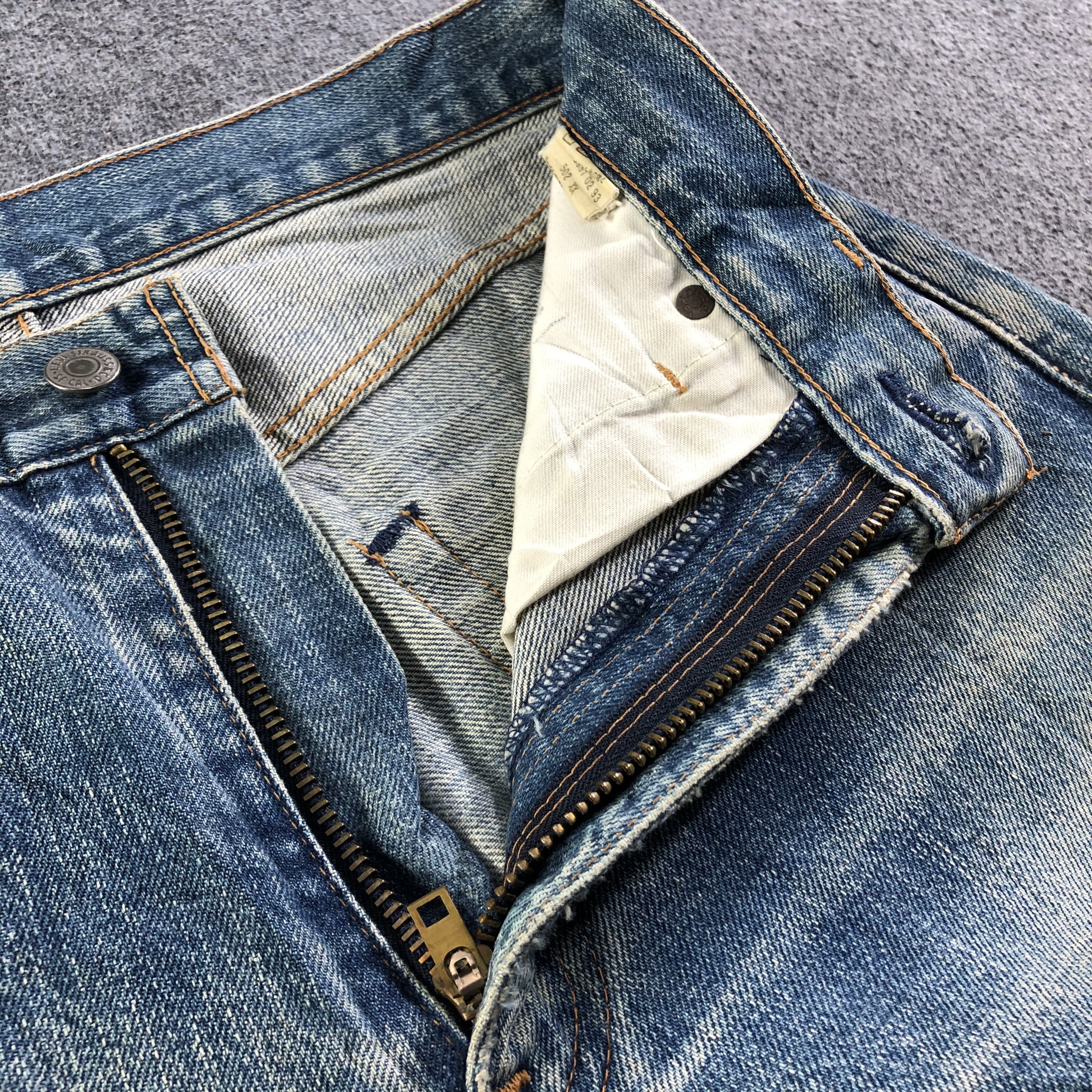 Levi's 90s Vintage Levis 502 Jeans-J3645 Size US 29 - 9 Thumbnail