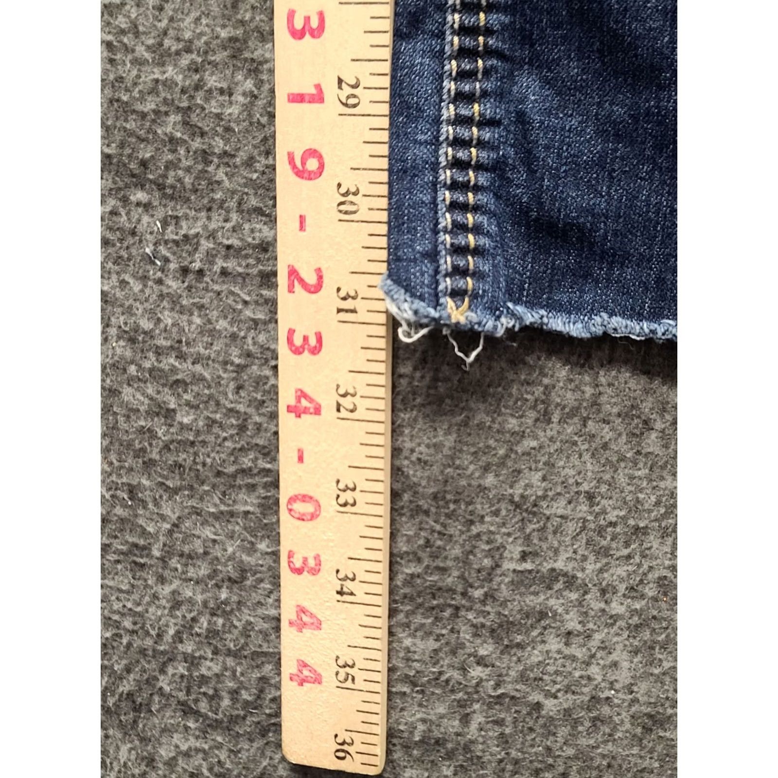 Ariat Ariat Rosa Jeans Womens 33x31 Slim Fit Bootcut Stretch Denim Blue 5-Pocket Mid Rise Size 24" / US 00 / IT 34 - 5 Thumbnail