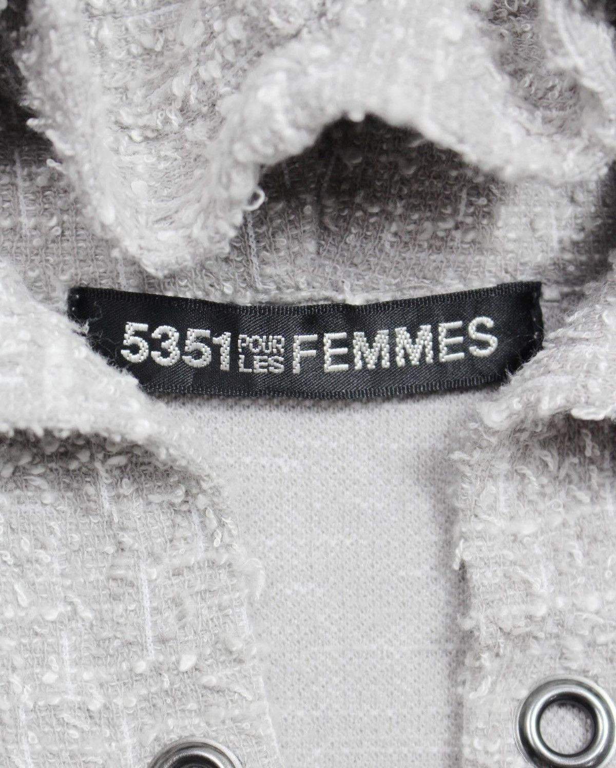 5351 POUR LES HOMMES 5351 POUR LES FEMMES DESIGNED BY REI TAKAHASHI ZIP UP HOODIE Size ONE SIZE - 6 Thumbnail
