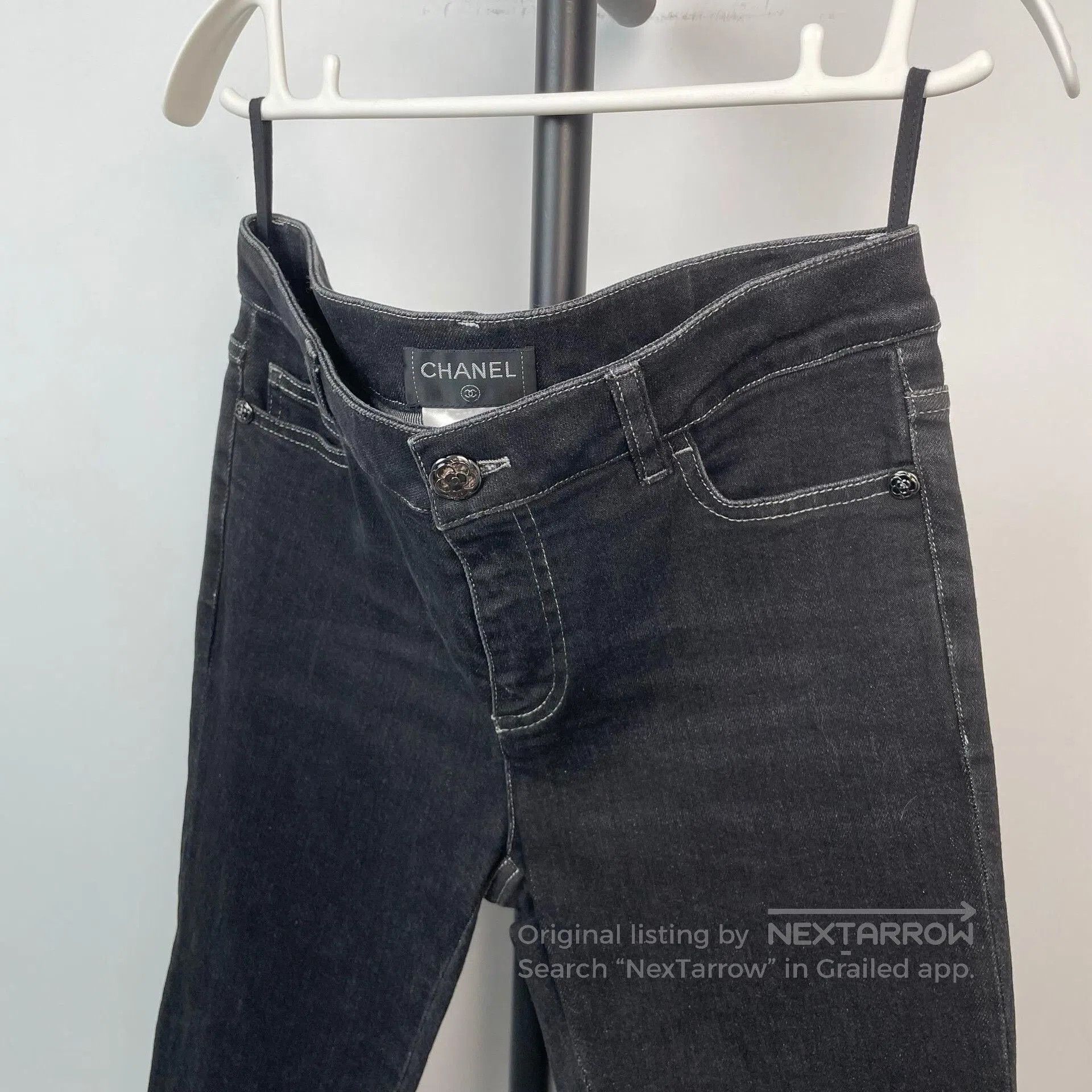 Chanel Chanel Women's Jeans Size 38. Size 37" - 3 Thumbnail
