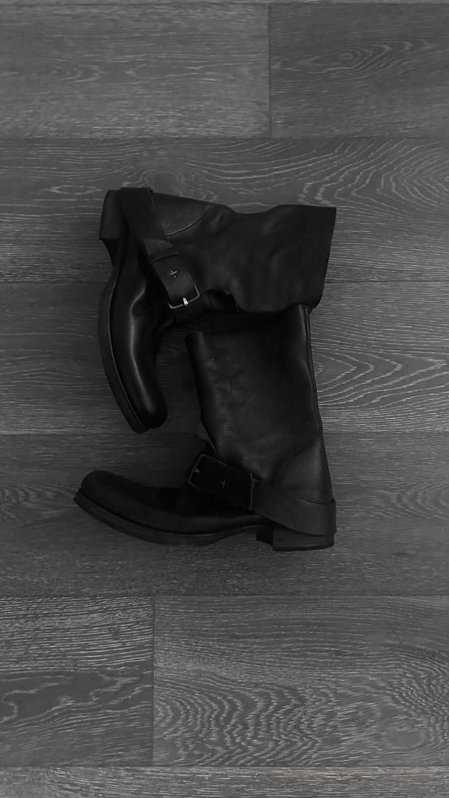 Ma+ MA+ Tall Buckle Cow Leather Boot Size US 8 / EU 41 - 1 Thumbnail