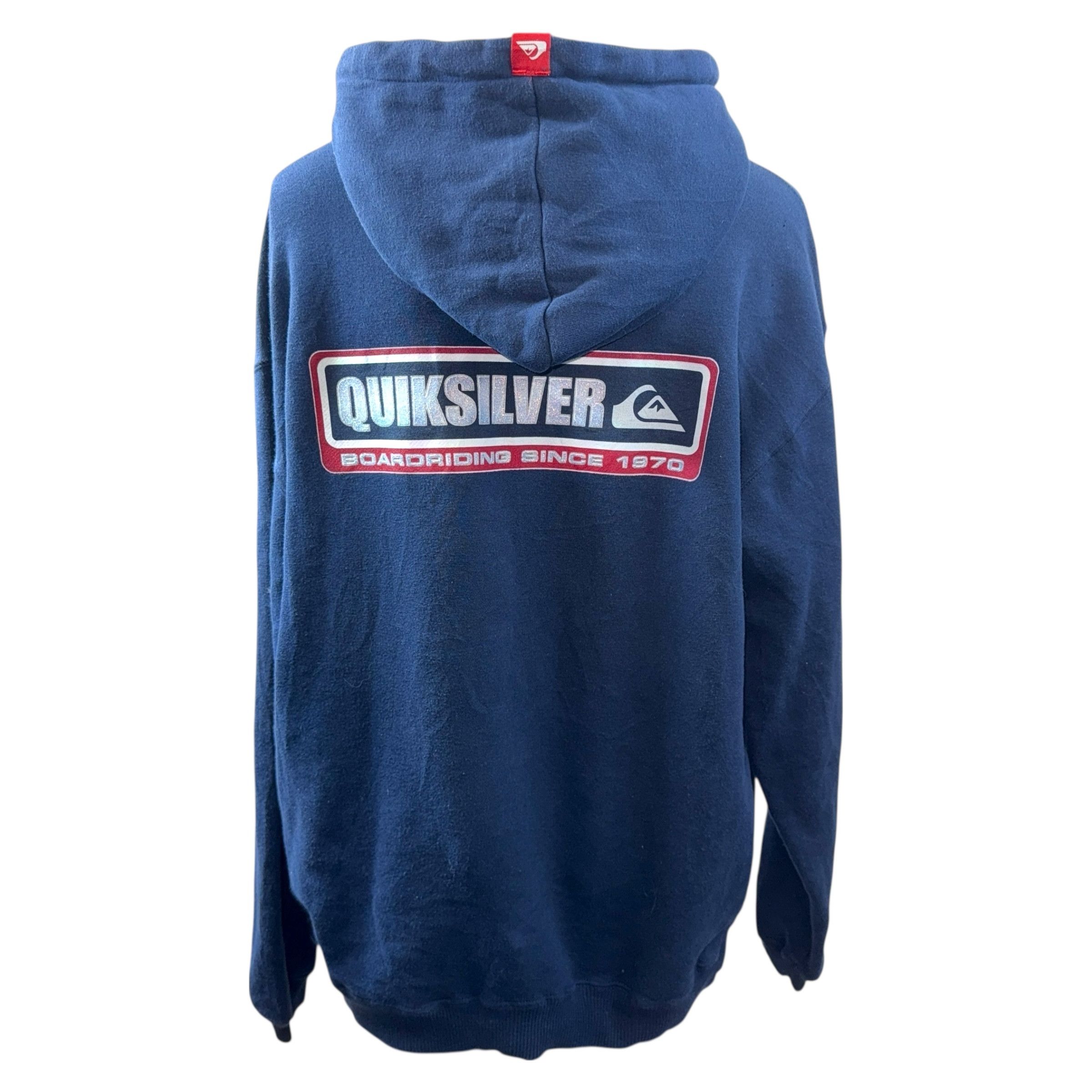Quiksilver Quiksilver Hoodie Silver Size L Size US L / EU 52-54 / 3 - 1 Thumbnail