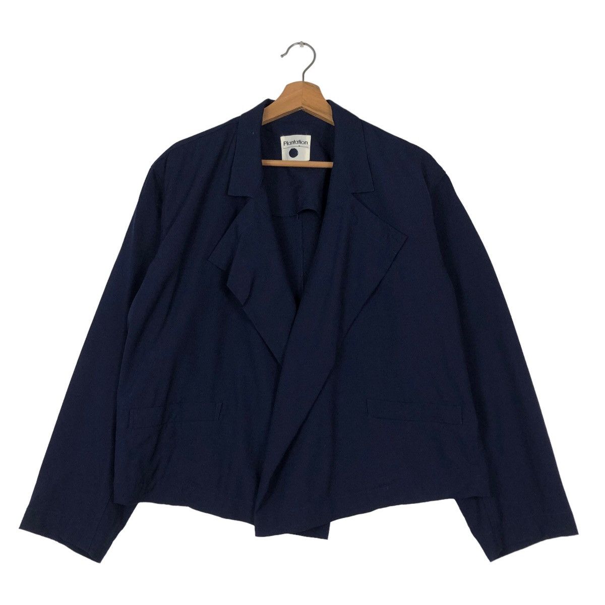 Issey Miyake 🔥Cropped Bomber Jacket Buttonless Double Breast Plantation Size US M / EU 48-50 / 2 - 1 Thumbnail