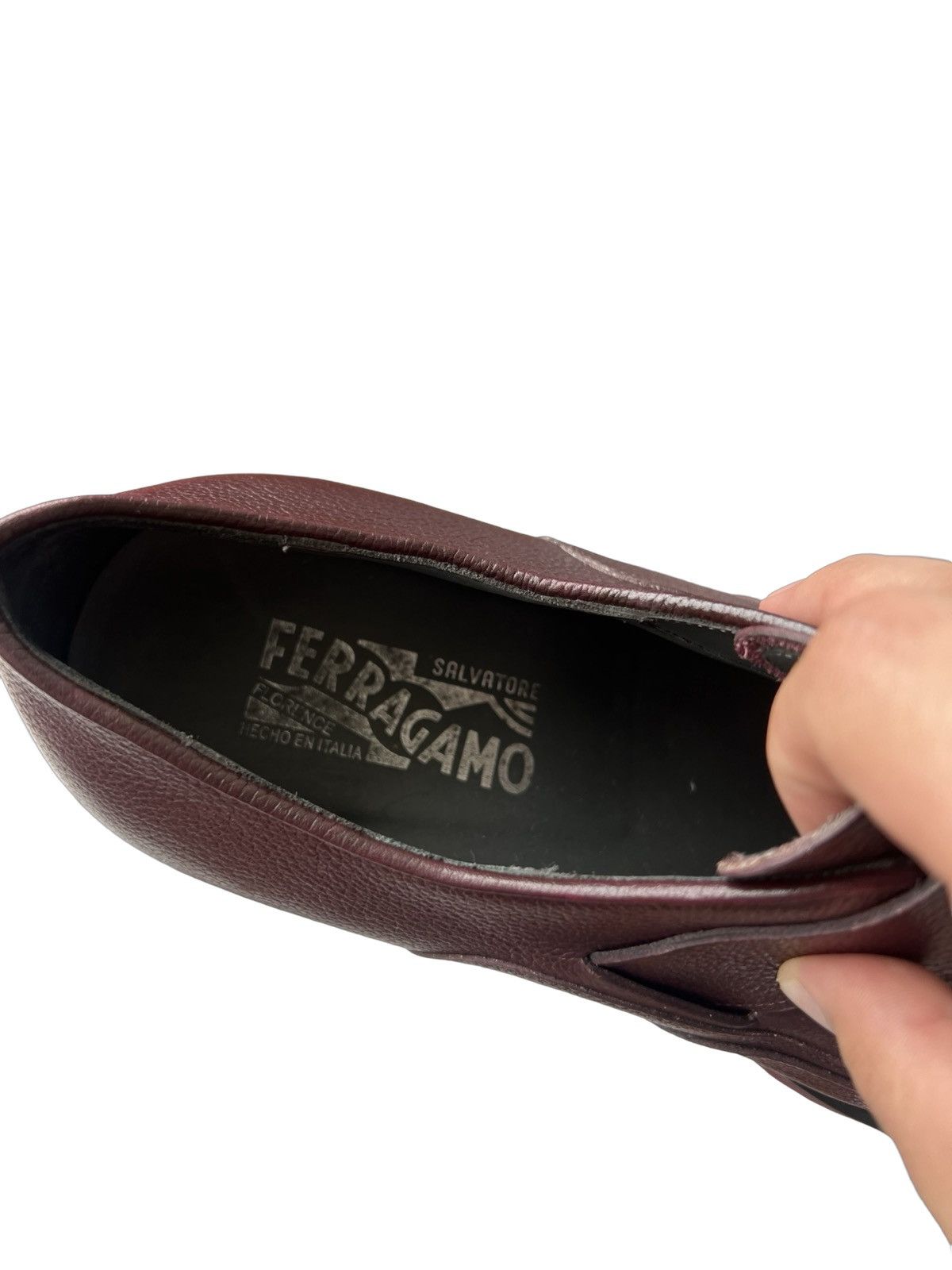 Salvatore Ferragamo Salvatore Ferragamo “Lester” Gancini Leather Loafers Size US 9 / EU 42 - 7 Thumbnail