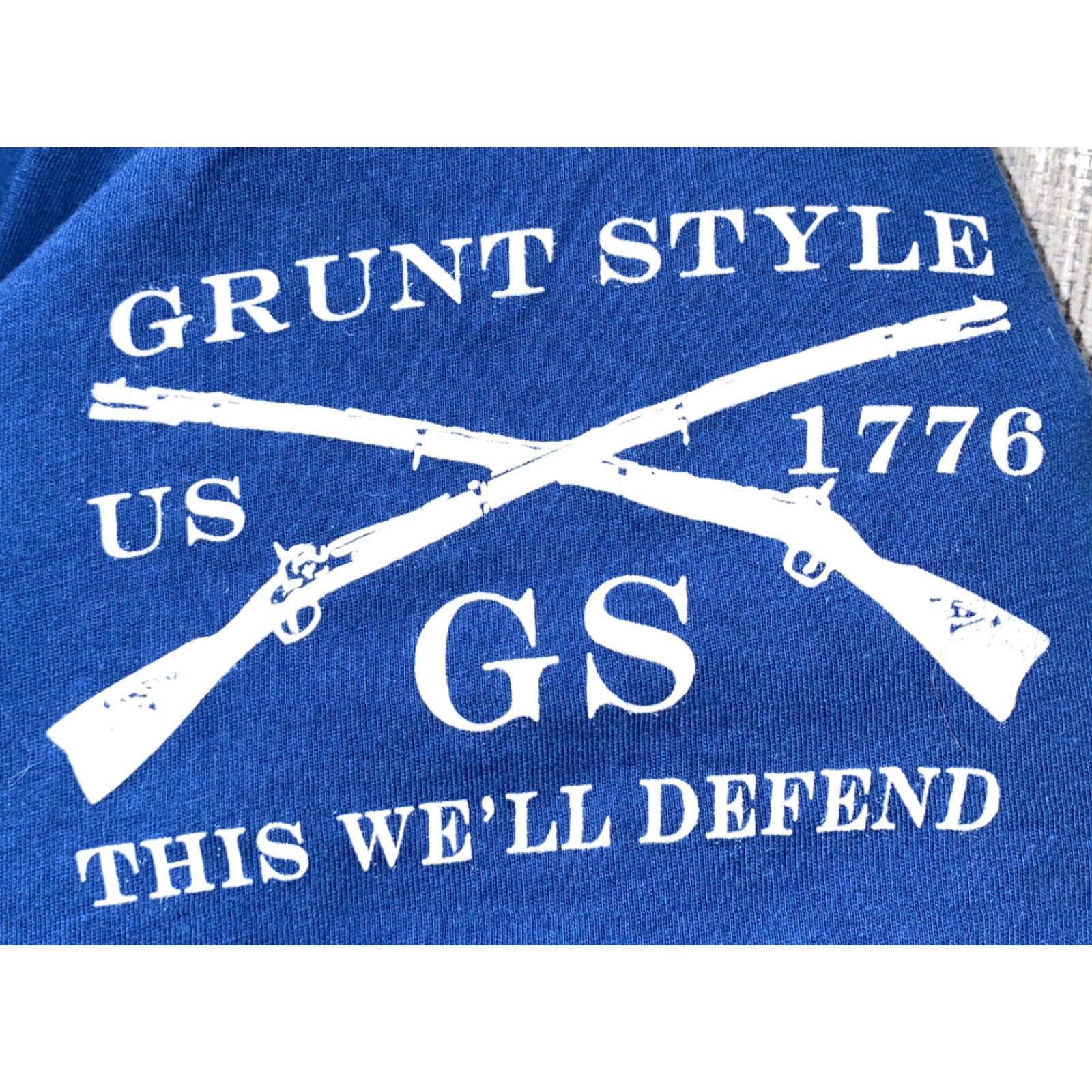 Vintage Grunt Style M2 Bradley Tank Military Men Tee Short Sleeve Cotton Blue M2 Logo Graphic Shirt Mens T-Shirt Size US M / EU 48-50 / 2 - 3 Thumbnail