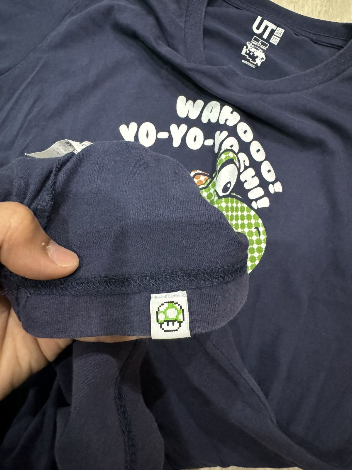 Japanese Brand Wahooo! Yo-Yo-Yoshi! Super Mario, Uniqlo x Nintendo Size US L / EU 52-54 / 3 - 7 Thumbnail