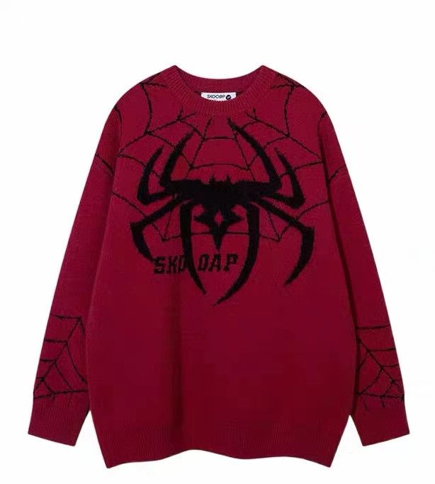 Japanese Brand Alice auaa spider web knit long sleeve | Grailed