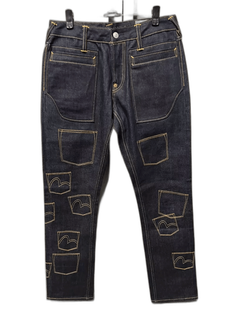 Evisu Evisu Men's Denim Pants Size 28 Size US 28 / EU 44 - 1 Thumbnail