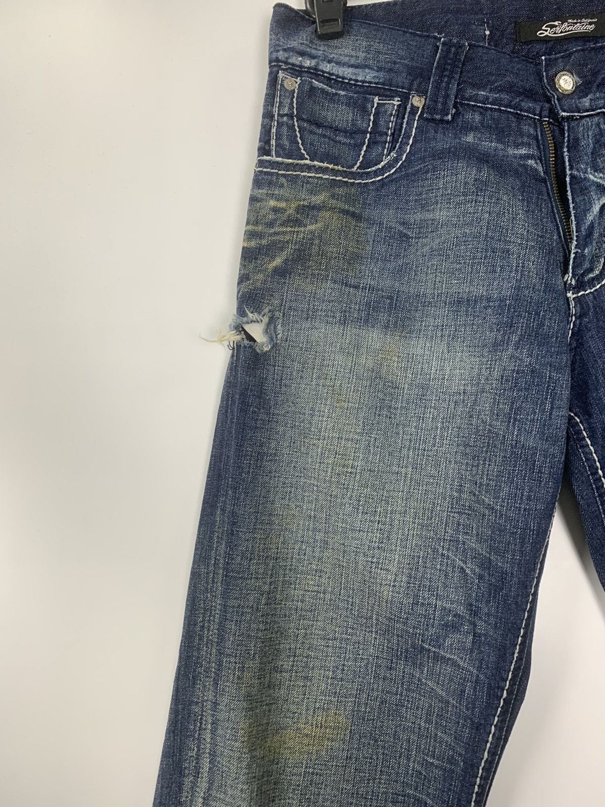 Vintage Vintage USA distressed denim Size US 32 / EU 48 - 4 Thumbnail