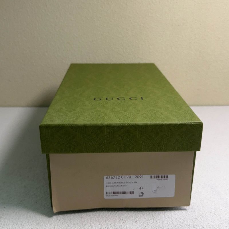 Gucci Gucci Ace Leather Low-Top Sneakers for Men - Size US 7.5 / EU 40-41 - 6 Thumbnail
