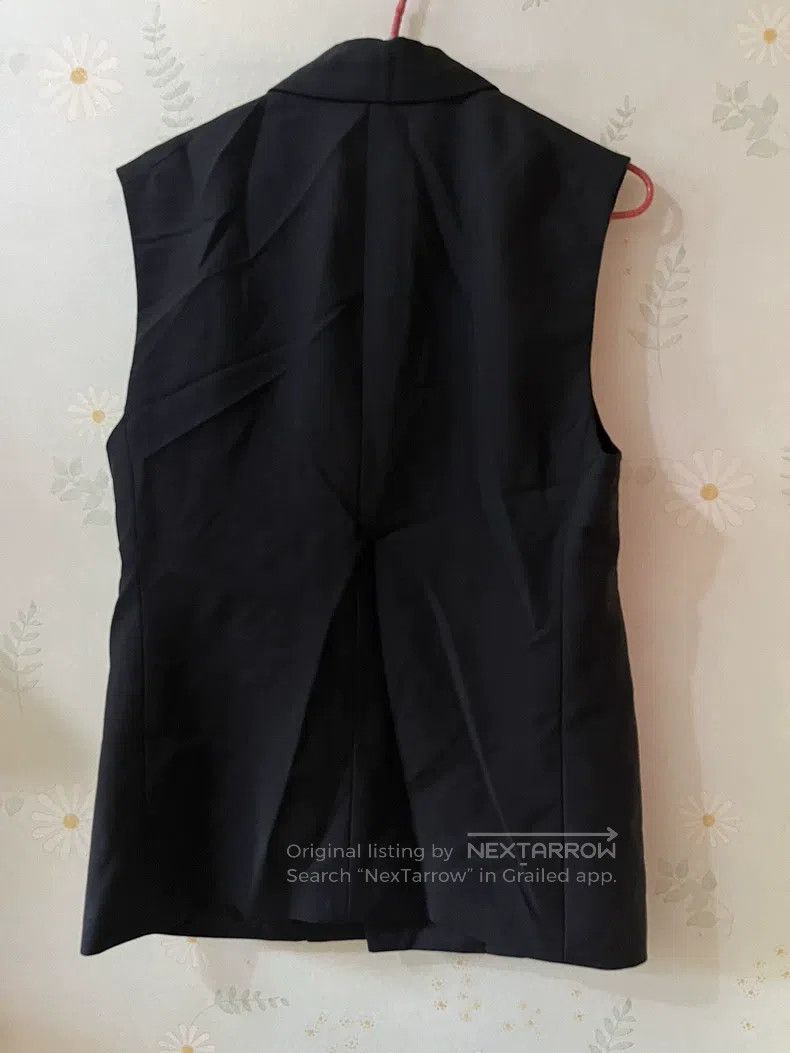 Raf Simons Raf simons Black suit vest Size 46R - 3 Thumbnail