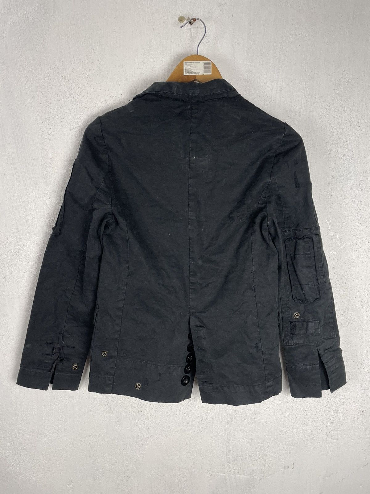 Vintage Zadig Voltaire Vladimir Grunge Jacket NEW Size M / US 6-8 / IT 42-44 - 8 Thumbnail