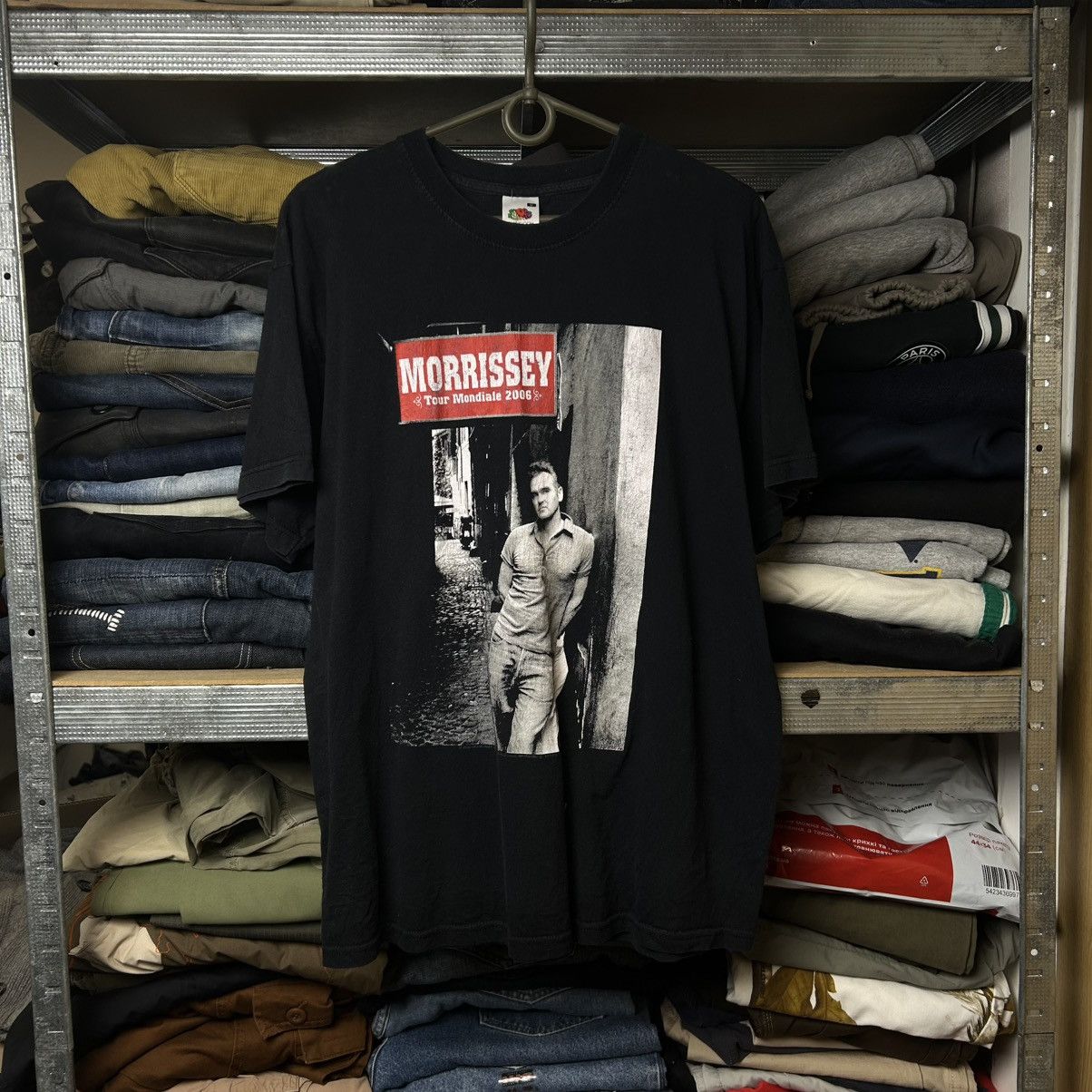 Band Tees Vintage Morrissey 2006 Mondial Tour Big Logo Rock Band tee Size US M / EU 48-50 / 2 - 1 Thumbnail