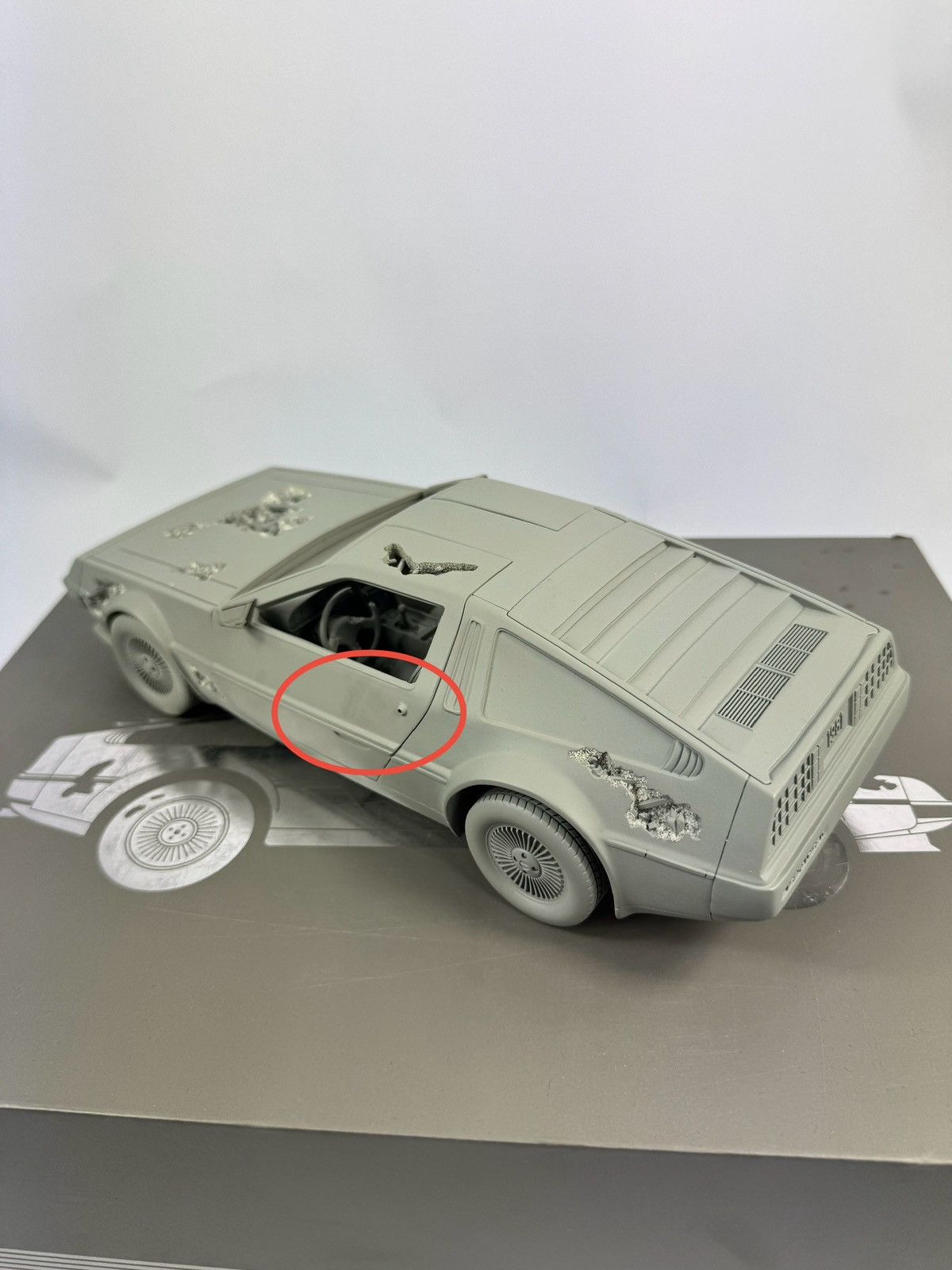 Daniel Arsham ERODED DELOREAN TURBO CAR Size ONE SIZE - 13 Thumbnail