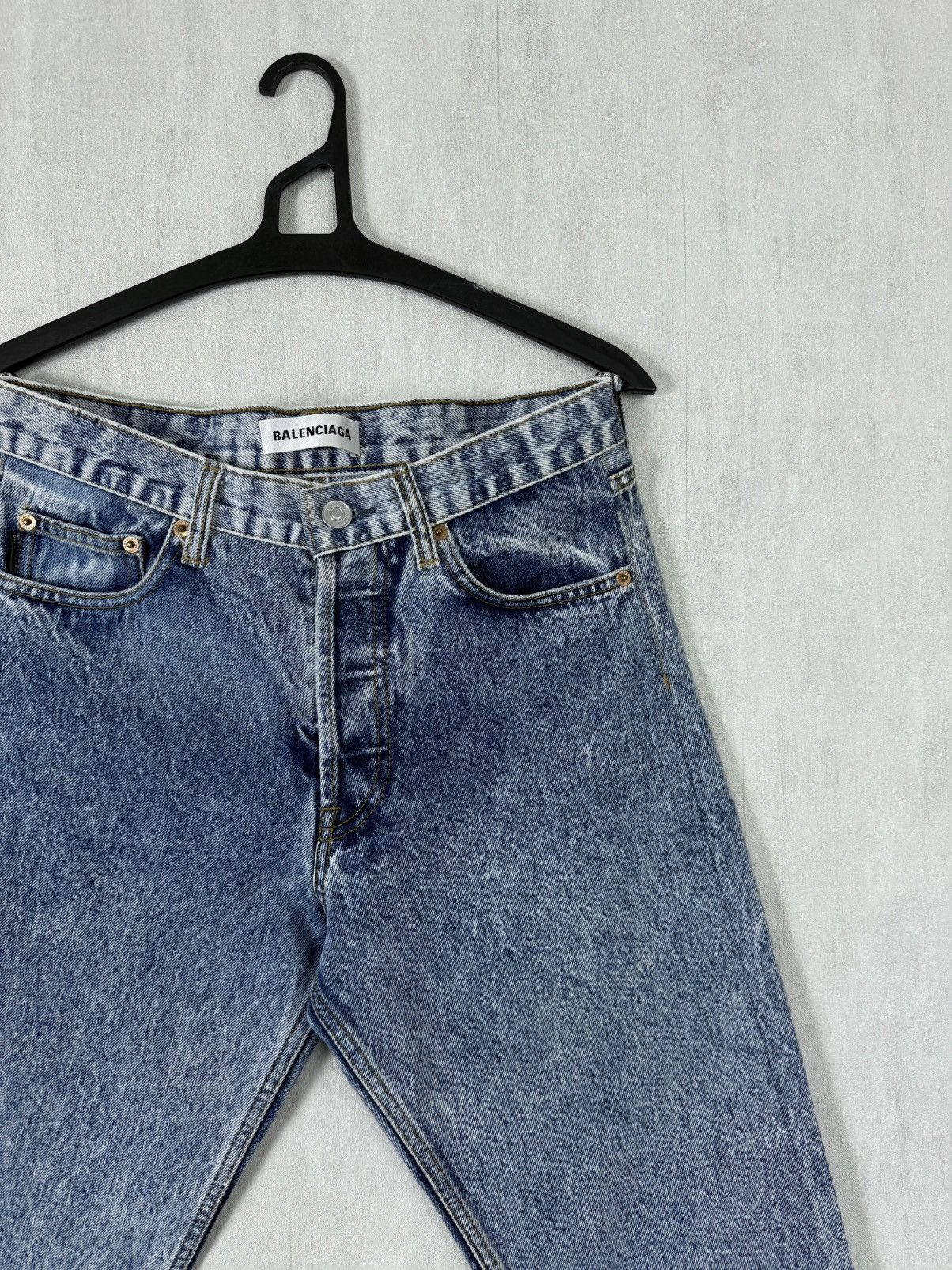 Balenciaga Balenciaga FW17 Mens Denim Jeans Pants Made In Japan Size 27 Size US 27 - 4 Thumbnail