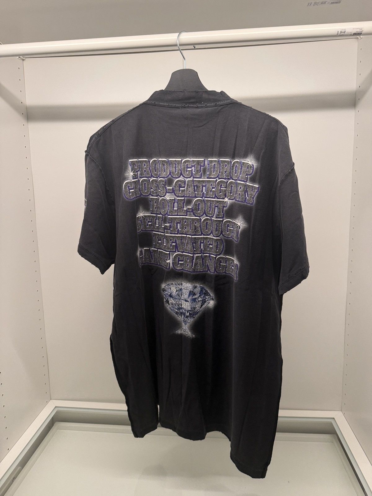 Balenciaga Balenciaga see new buy now distressed T-Shirt Size US S / EU 44-46 / 1 - 2 Thumbnail