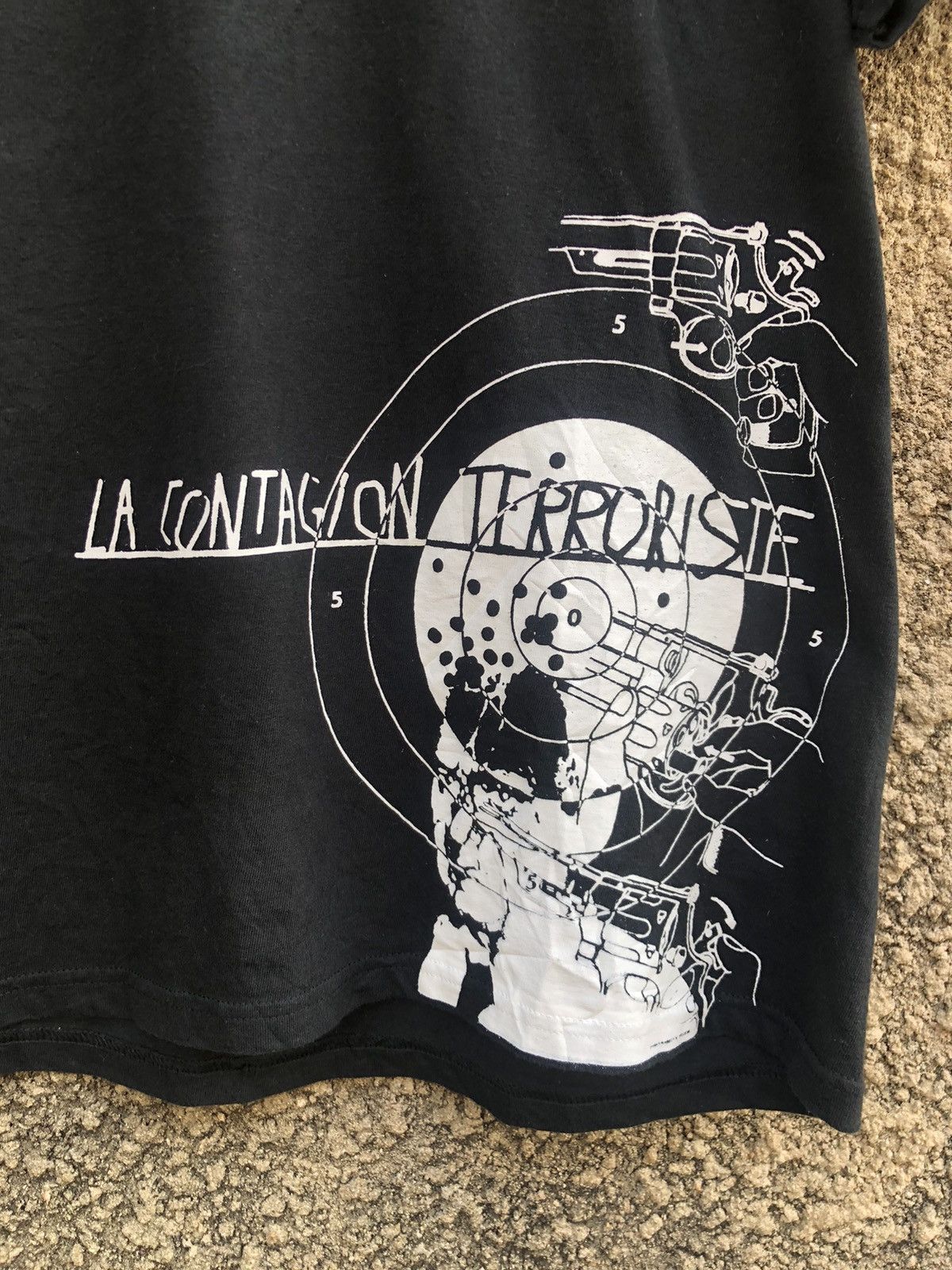 Other DEVIL "Terroriste" Tee Japanese Brand Size US XL / EU 56 / 4 - 4 Thumbnail