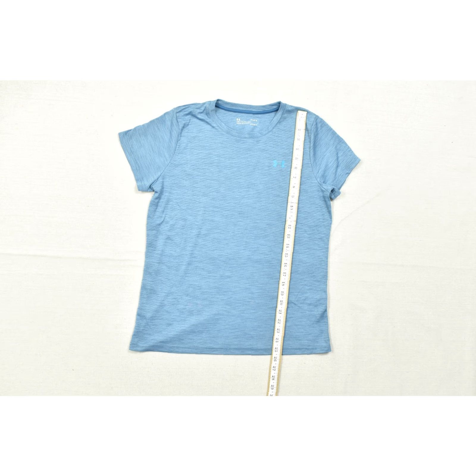 Under Armour Under Armour HeatGear Men's Tee Shirt Blue Marl Loose Fit Size Large Short Sleev Size US L / EU 52-54 / 3 - 4 Thumbnail