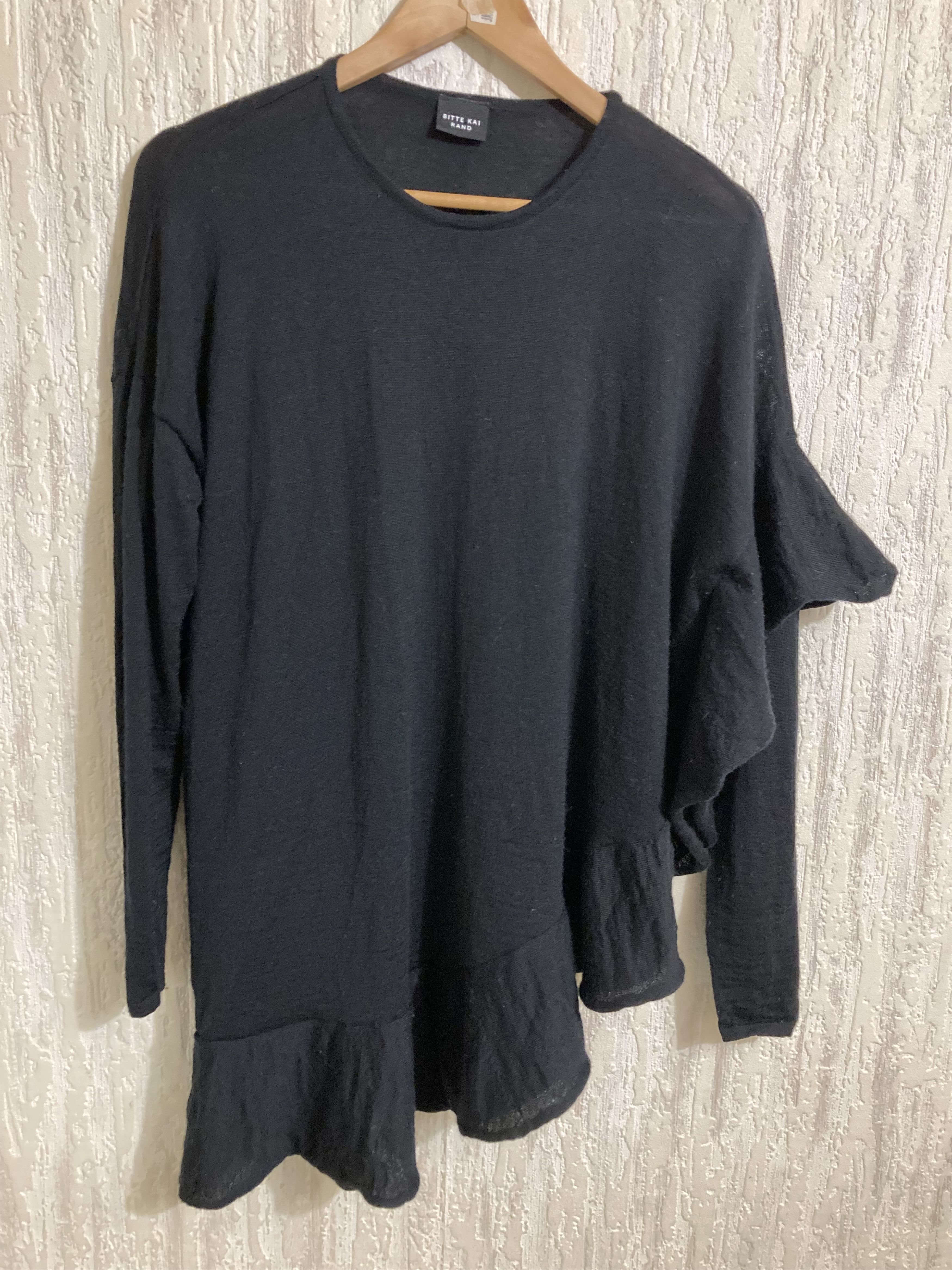 Other Avant Garde Top Sweater by Bitte Kai Rand Copenhagen Black Size S / US 4 / IT 40 - 6 Thumbnail