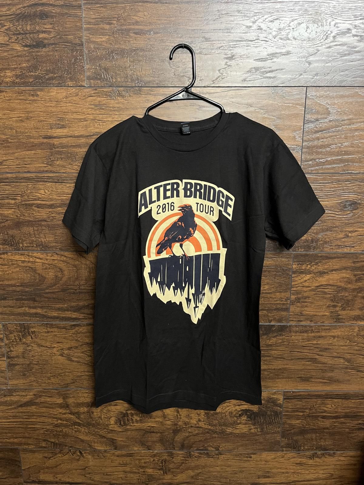 Designer Alter Bridge Band Tee -Alter Bridge Tour 2016 T-shirt Crow M Size US M / EU 48-50 / 2 - 1 Thumbnail