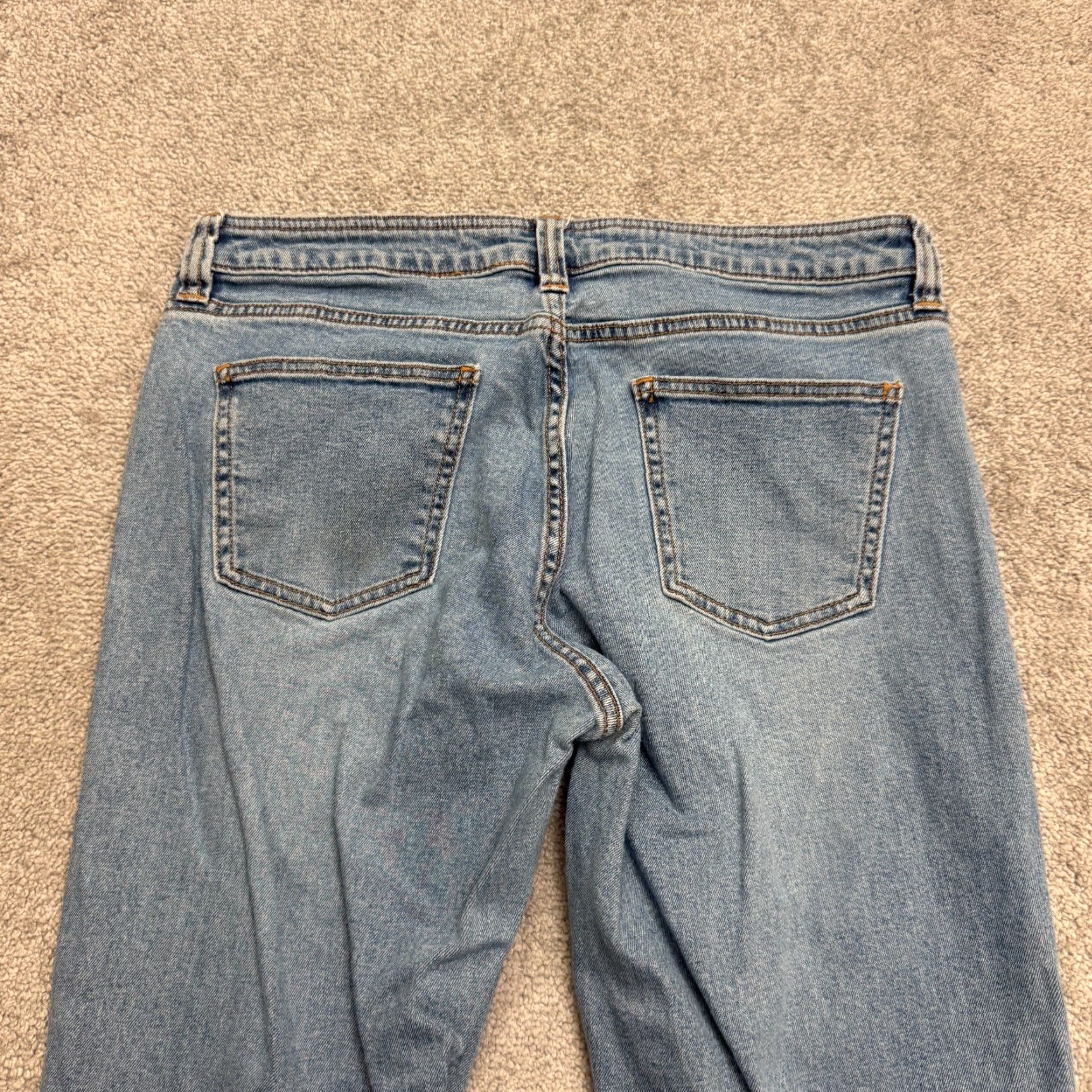 Gap Gap Jeans Womens Bootcut 34x29 Blue Medium Wash Mid Rise Y2K Casual 34in Waist 29in Inseam Regular Fit Denim Jeans Girls Women Size 38" / US 16 / IT 52 - 3 Thumbnail