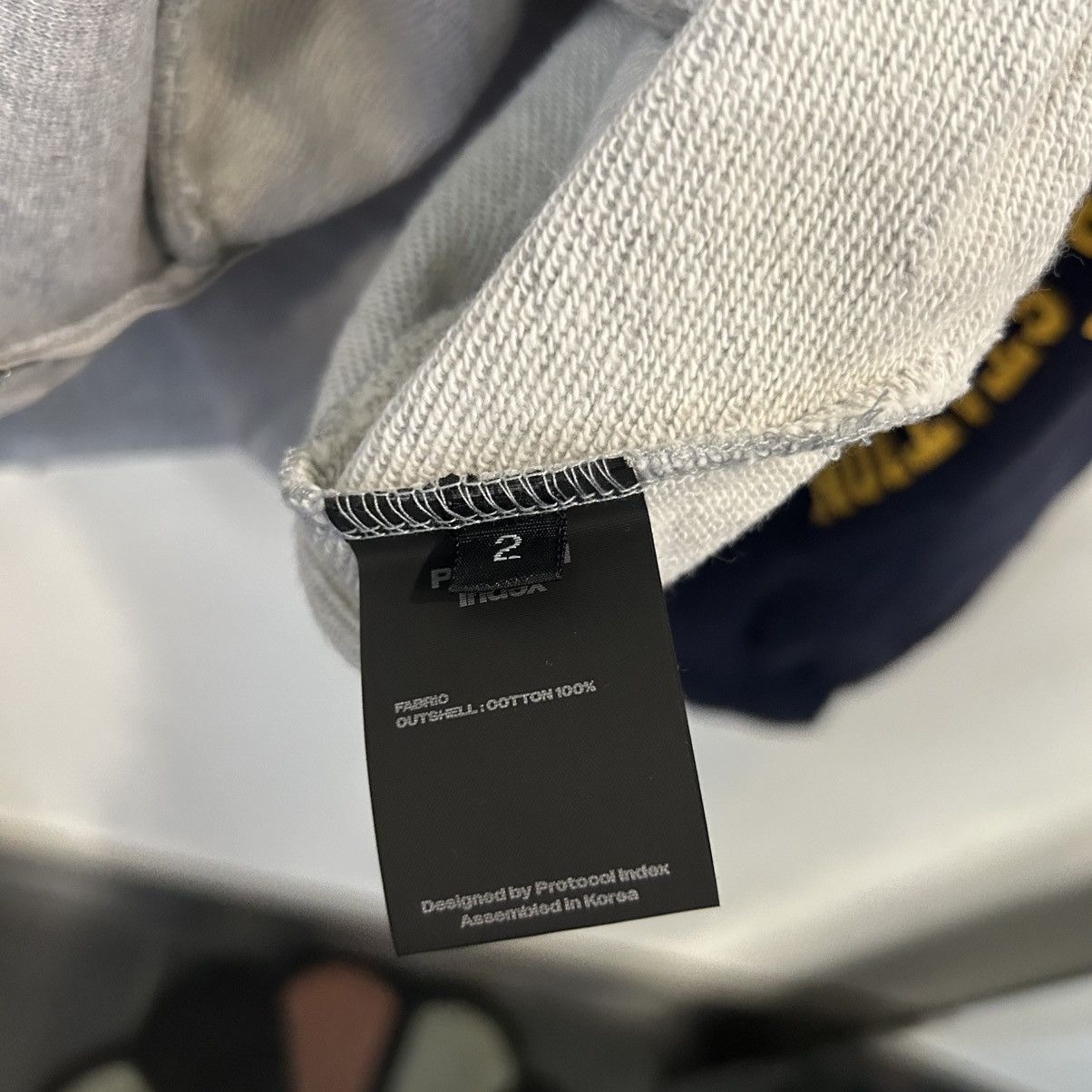 PROJECT G/R Protocol Index Reconstructed Zip Up Hoodie Size US M / EU 48-50 / 2 - 5 Thumbnail