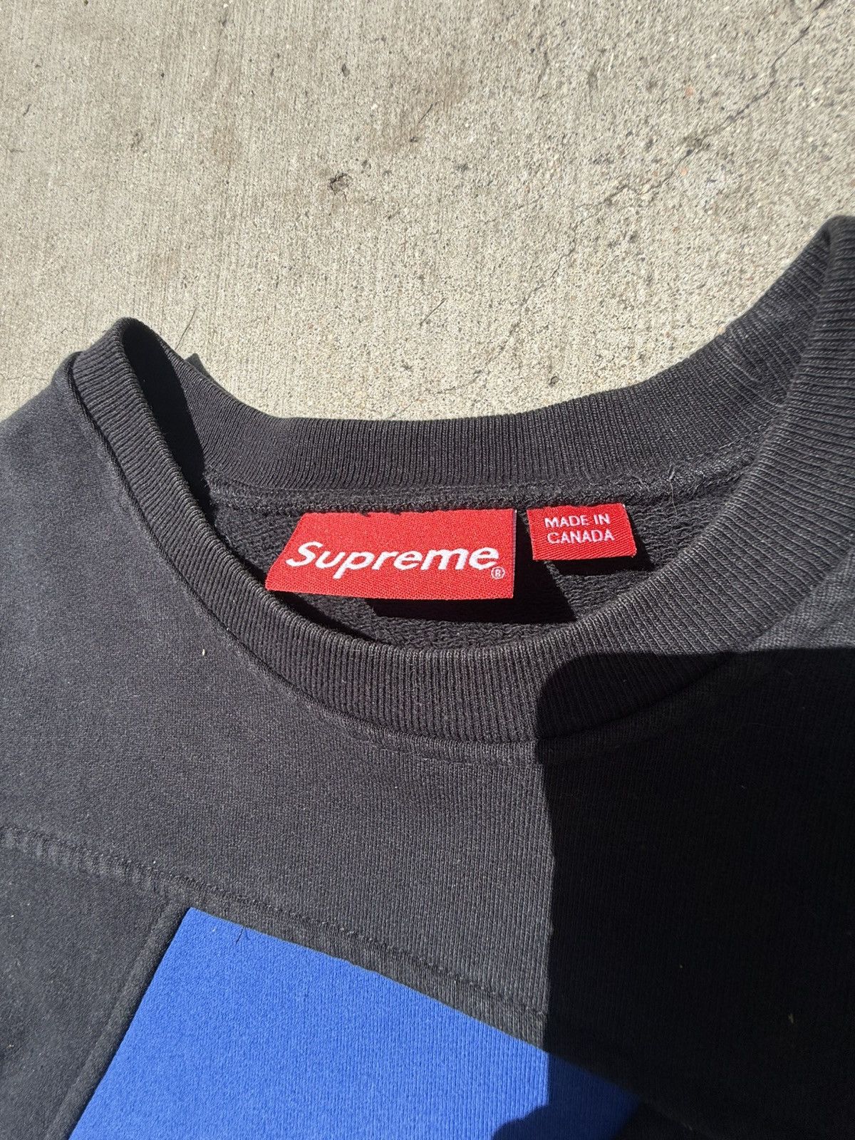 Supreme Supreme 2015 Athletic Split Crewneck. Size US L / EU 52-54 / 3 - 4 Thumbnail