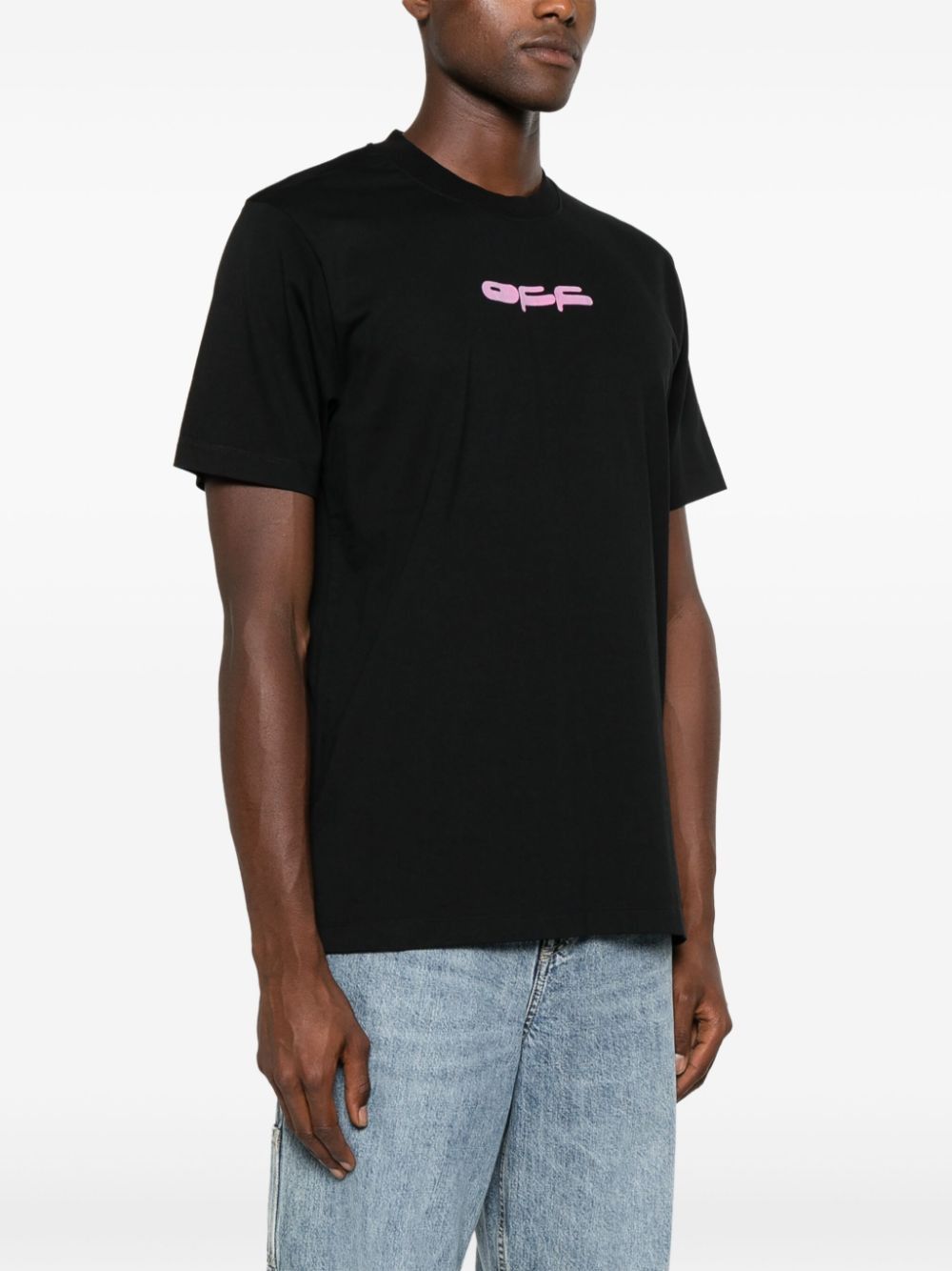 Off-White o1h1sh11224 Dragon Bee Slim Tee in Black Size US XXL / EU 58 / 5 - 4 Thumbnail