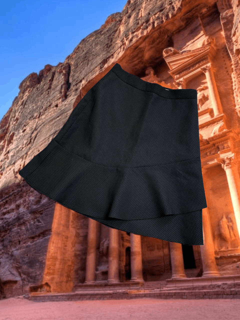 Reiss Vintage black Midi Skirts Reiss Y2K streetwear Size 27" / US 4 / IT 40 - 1 Thumbnail