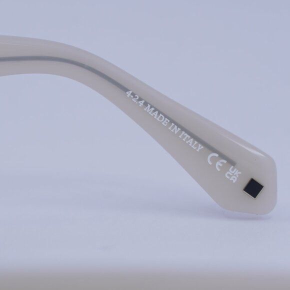 Off-White Off-White OERI14E PALMER 6164 Sunglasses Beige Oval Frame Size ONE SIZE - 8 Thumbnail