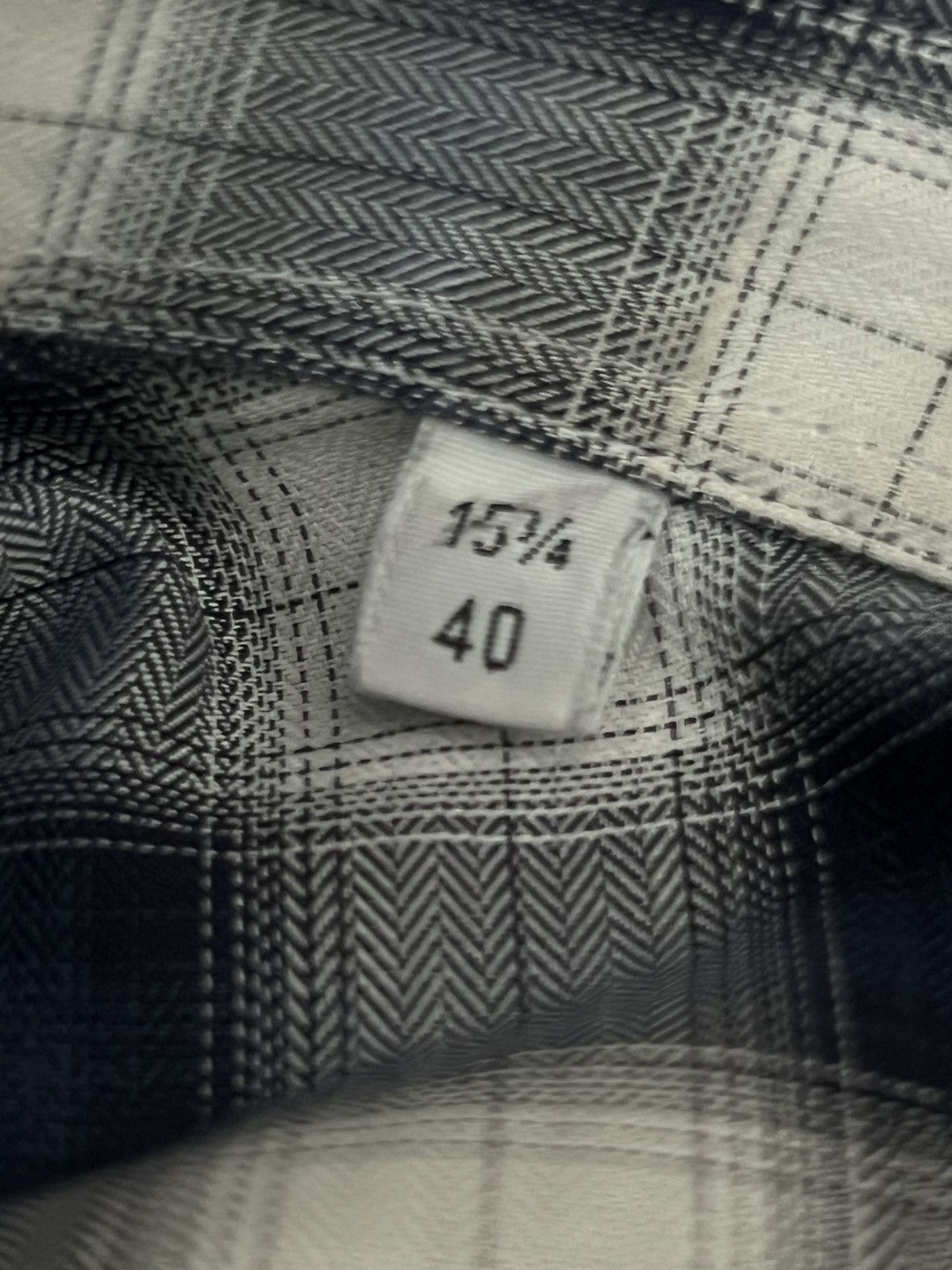 Balmain Balmain by Decarnin FW10 Plaid Western Flannel Shirt Size US M / EU 48-50 / 2 - 10 Thumbnail