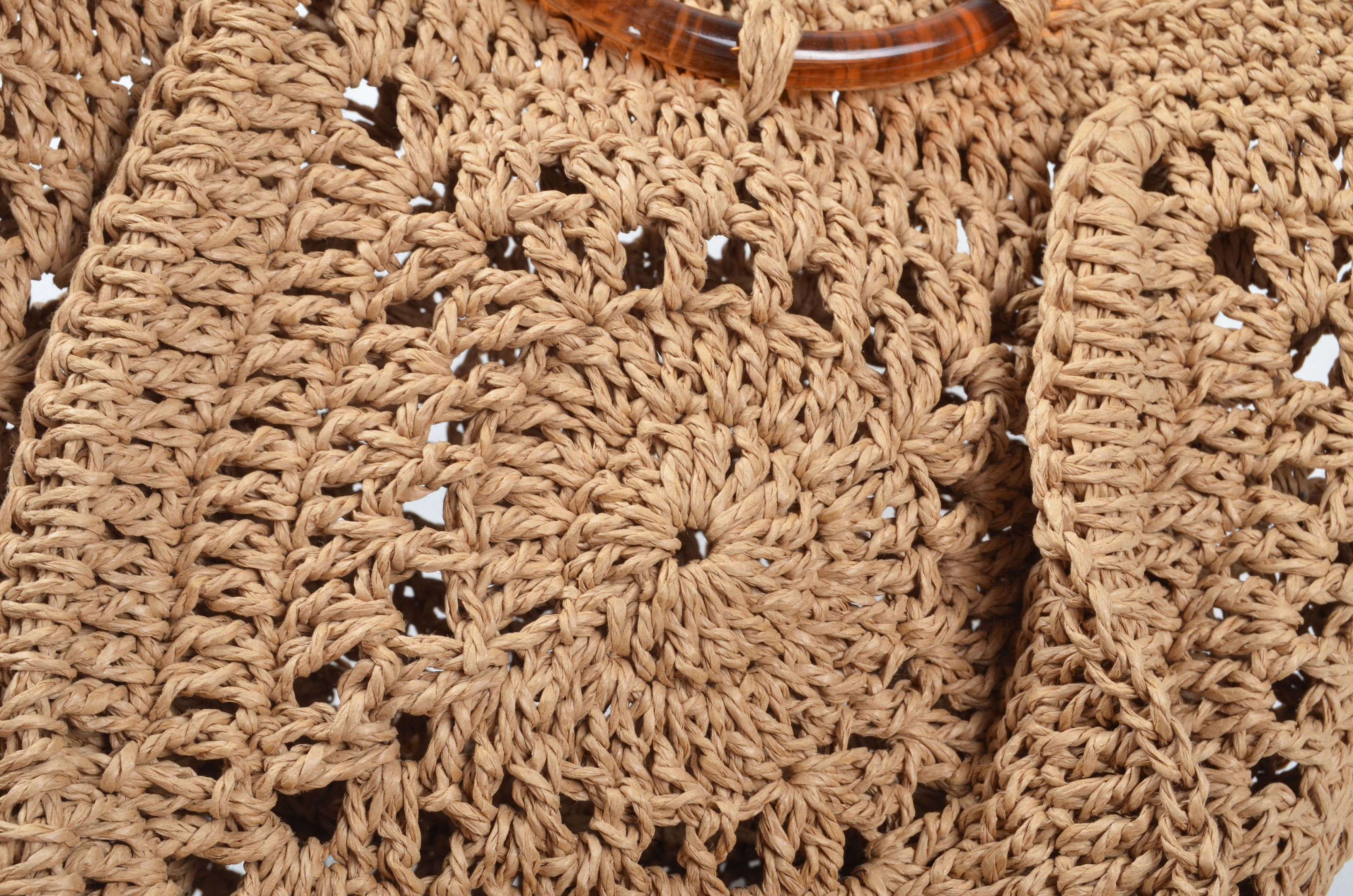 Other Vintage Y2K Boho Woven Straw Small Bag Purse Size ONE SIZE - 6 Thumbnail