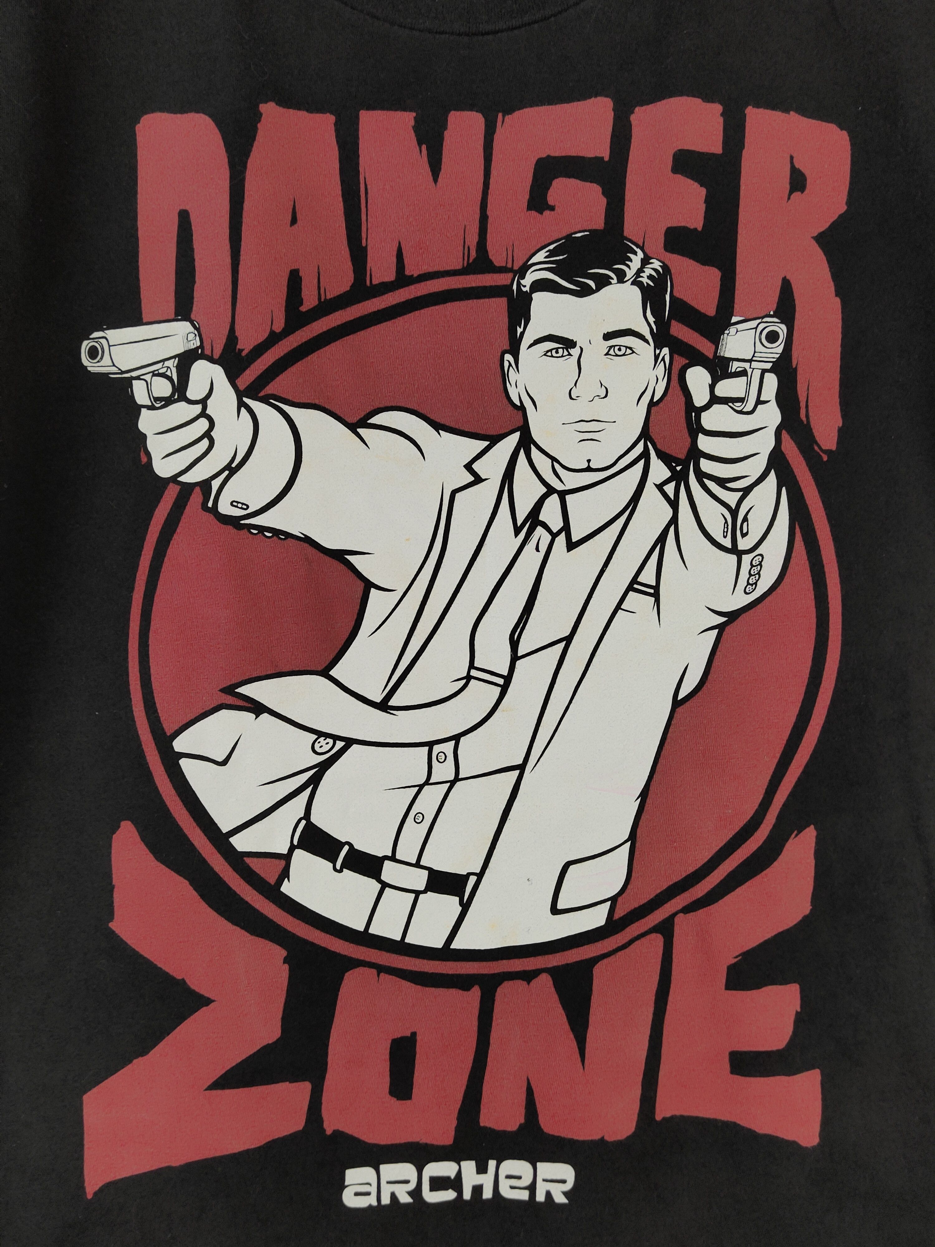 Japanese Brand Archer Black Short Sleeve T-shirts #S2295 Size US M / EU 48-50 / 2 - 3 Thumbnail
