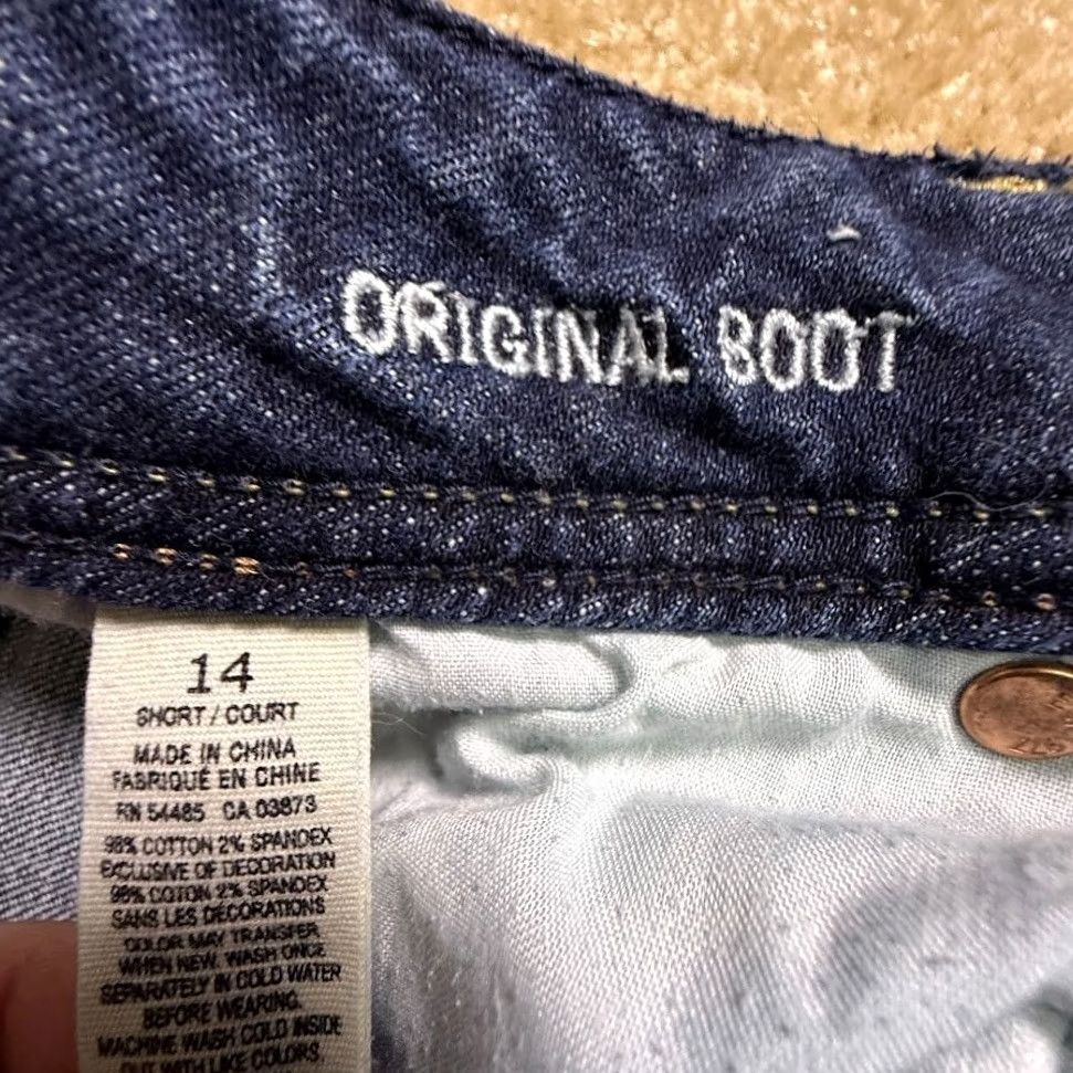 American Eagle Outfitters American Eagle Outfitters Jeans Womens 14 Short Bootcut 5-Pocket Denim Blue Stretch Regular Jacket? Size 36" / US 14 / IT 50 - 4 Thumbnail