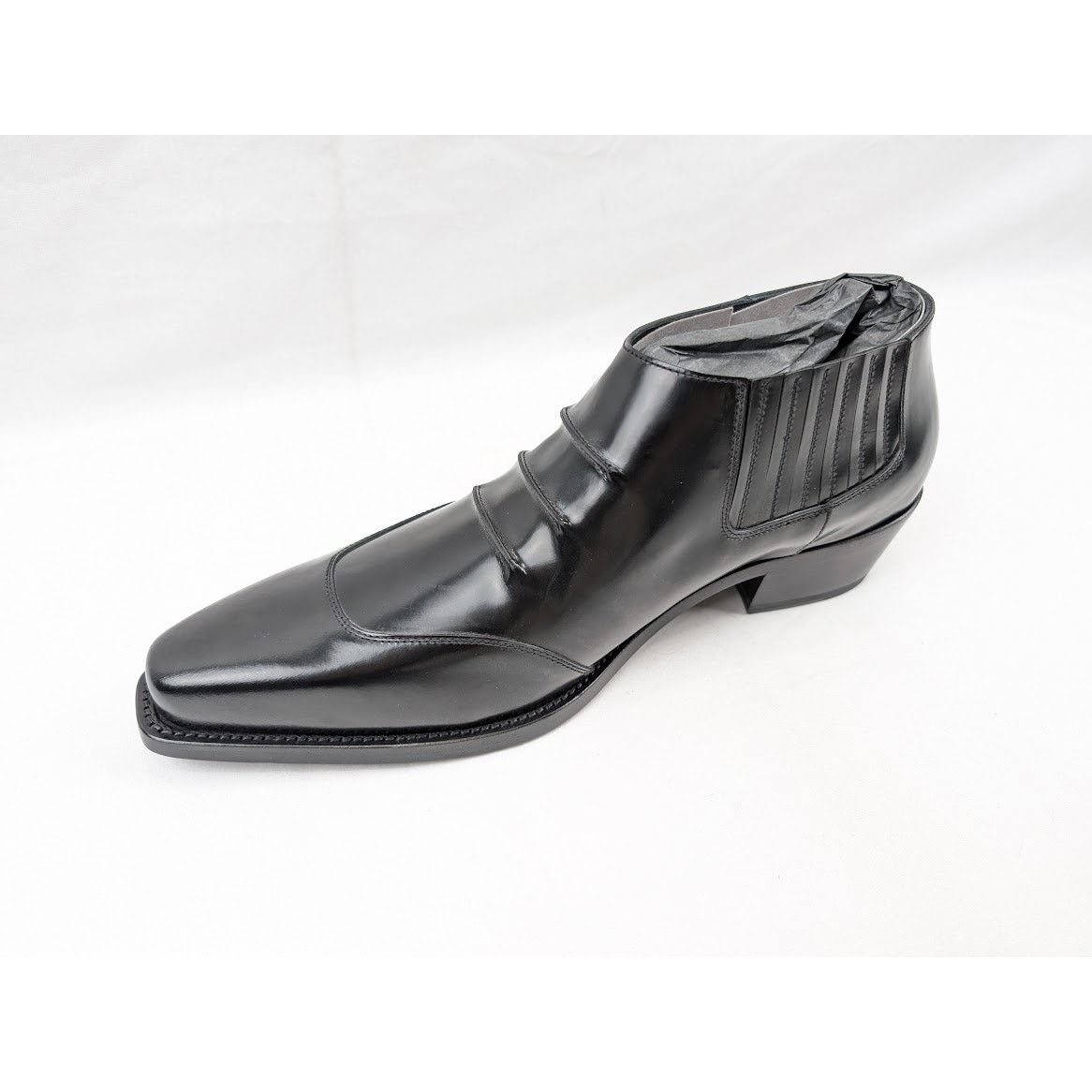 Givenchy o1rshd1 Show Cowboy Boots in Black Size US 11 / EU 44 - 9 Thumbnail
