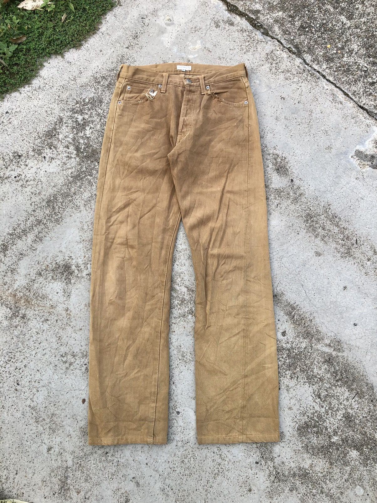 Dries Van Noten SELVEDGE DISTRESSED DENIM BY DRIES VAN NOTEN Size US 29 - 1 Thumbnail