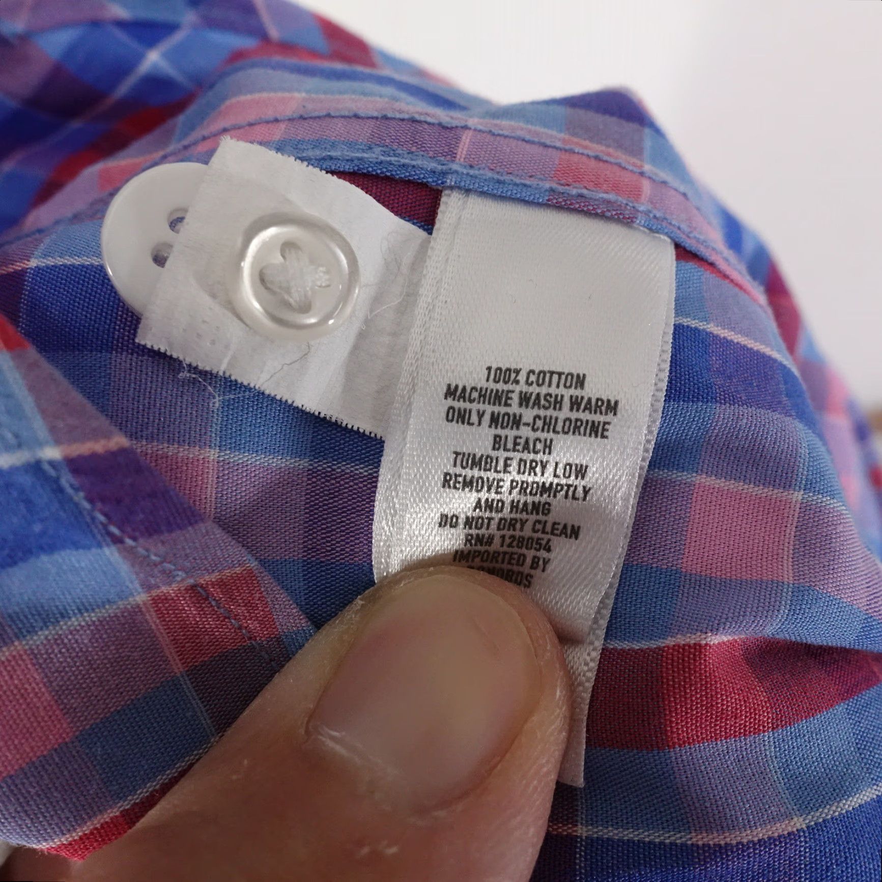 Bonobos Bonobos Men's Dress Shirt 15.5 Regular Fit Long Sleeve Check Cotton Collared Button Up Multicolor Business Casual Wedding Size 40R - 7 Thumbnail