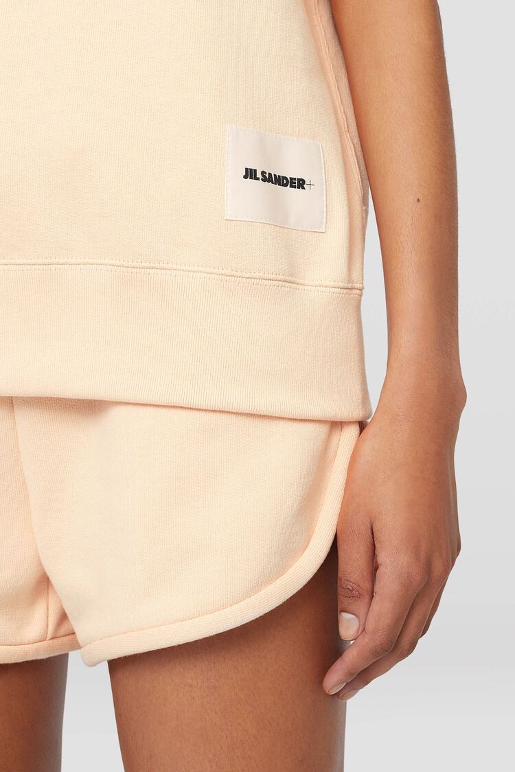 Jil Sander o1mt1gz0725 Crew-Neck T-Shirt in Beige Size M / US 6-8 / IT 42-44 - 5 Thumbnail