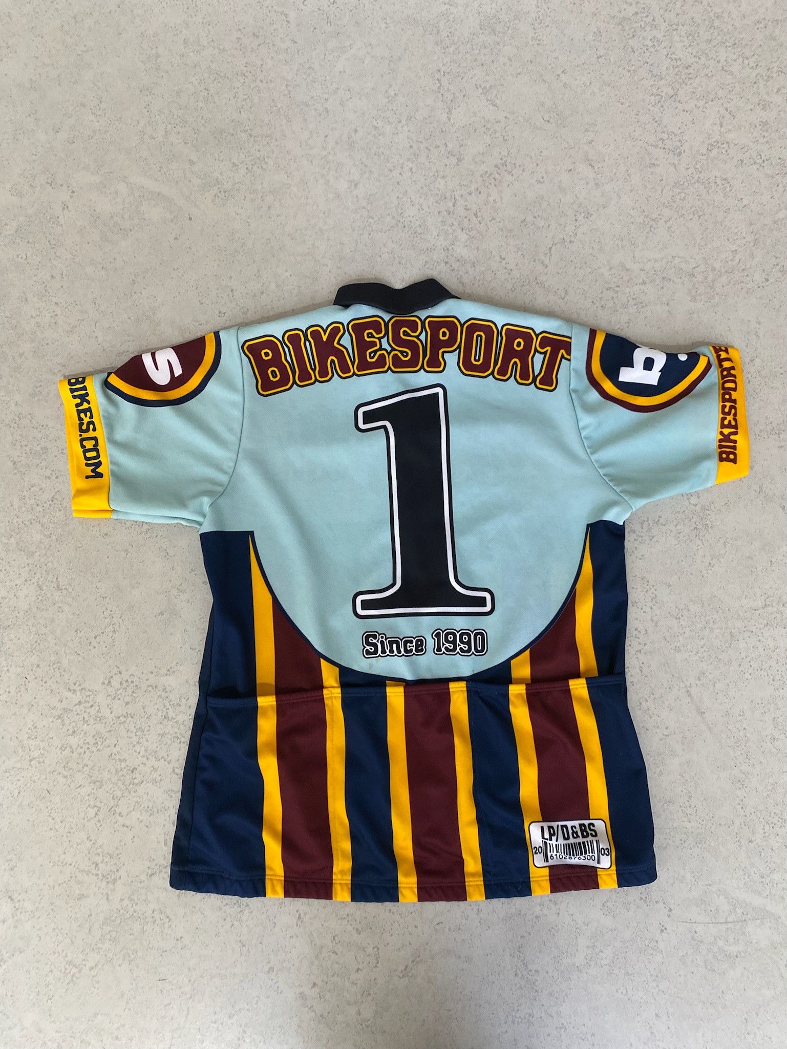 Vintage 1990 Bikesport Jersey Size US M / EU 48-50 / 2 - 2 Thumbnail