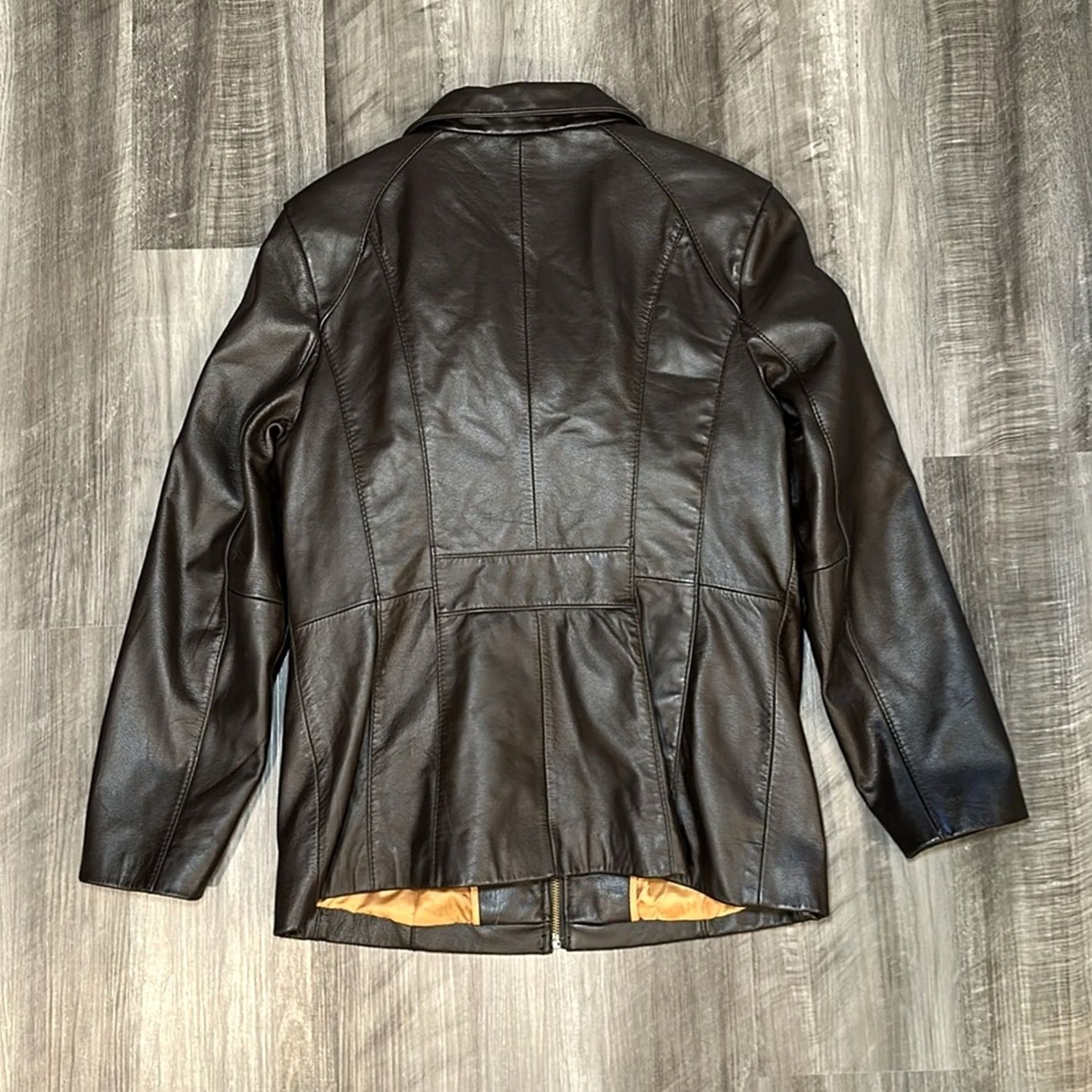Vintage VINTAGE Wilson’s Leather Bomber Jacket Brown Leather Thinsulate Insulation Womens Large Jacket Size L / US 10 / IT 46 - 2 Thumbnail