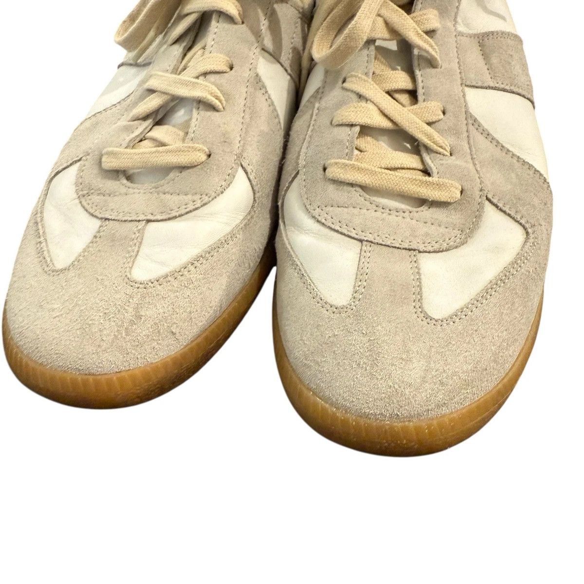 Maison Margiela Maison Margiela Replica GAT Gray White 14 47 Low Suede Size US 14 / EU 47 - 3 Thumbnail