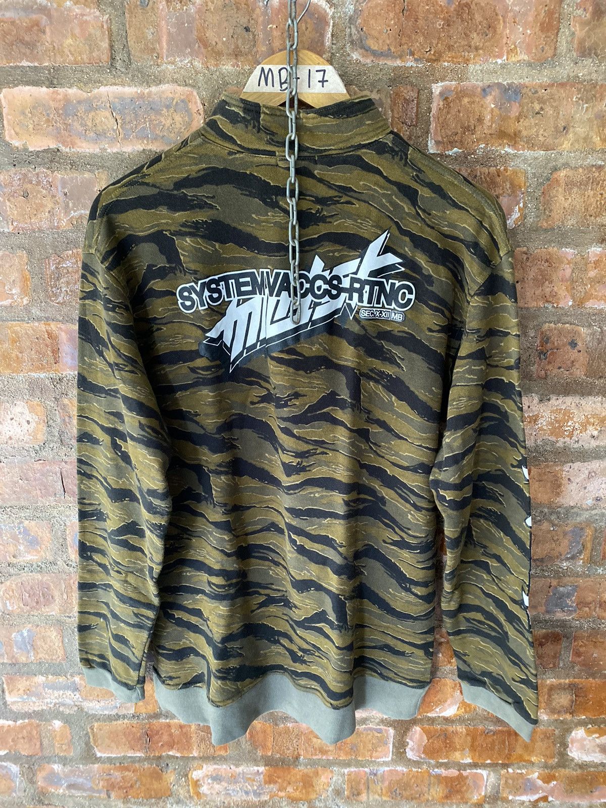 Beauty Beast 🔥AW2005 MILK BOY camo System Vaccs Punk sweatshirt Size US M / EU 48-50 / 2 - 8 Thumbnail