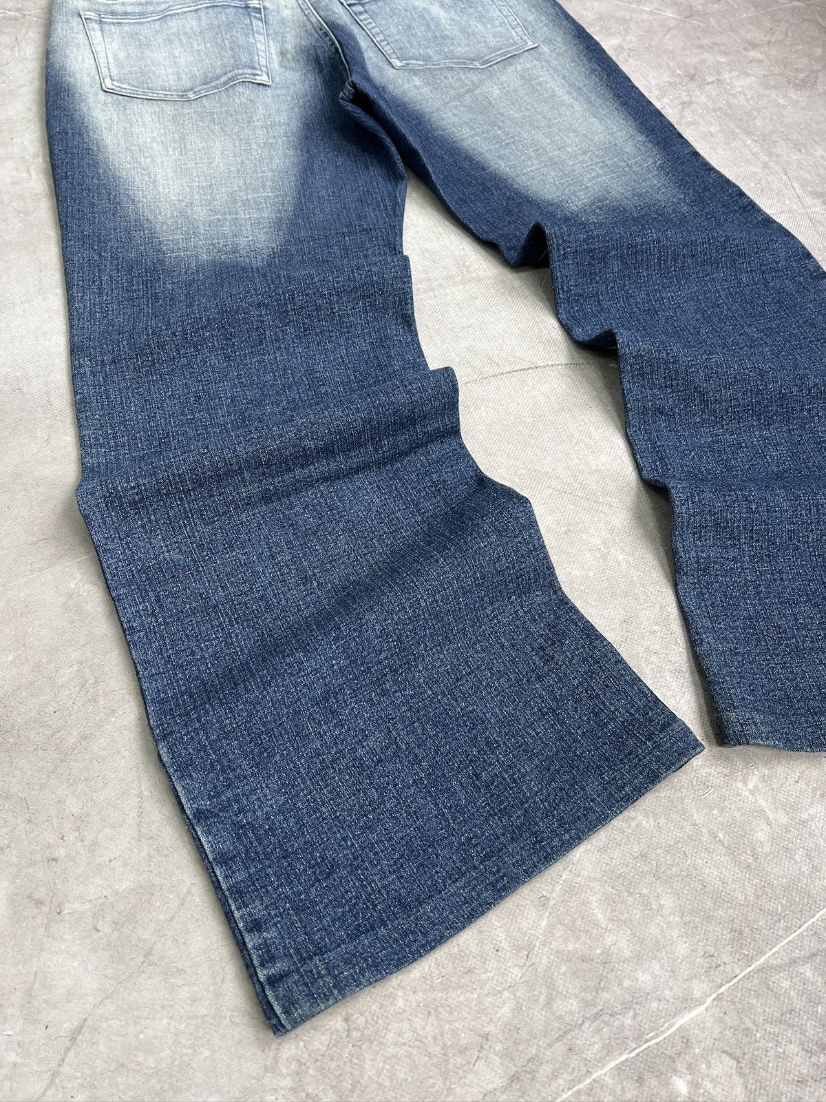 Junya Watanabe Wsshed baggy Junya watanabe style distressed jeans y2k Size US 34 / EU 50 - 12 Thumbnail