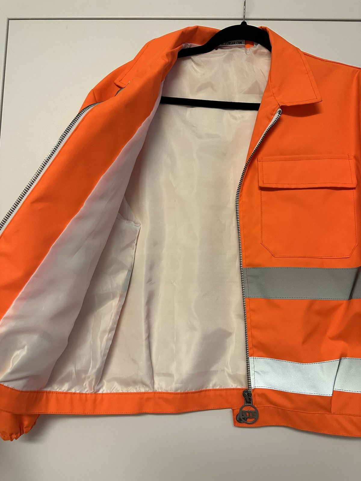 GCDS GCDS unisex worker jacket with reflectors. Size S. Oversized Size US S / EU 44-46 / 1 - 8 Thumbnail