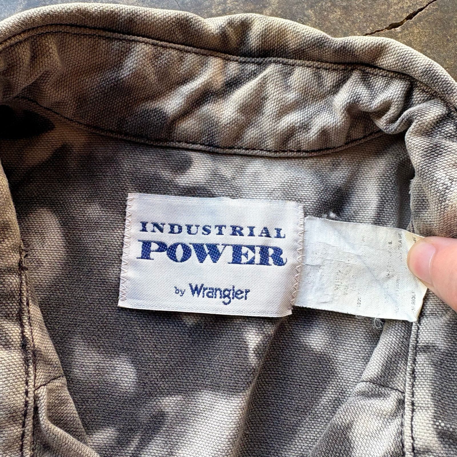 Wrangler Very Rare Wrangler Industrial Power Work Shirt Size US XL / EU 56 / 4 - 6 Thumbnail